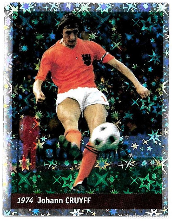 Cromos de f&uacute;tbol: Johan Cruyff - Holanda - World Cup France '98 n&ordm;6 - DS Sticker Collections (1998)