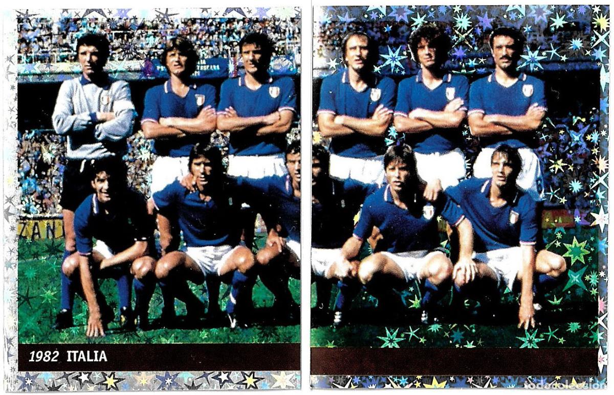 Cromos de f&uacute;tbol: Italia Team - World Cup France '98 n&ordm;8 y 9 - DS Sticker Collections (1998)