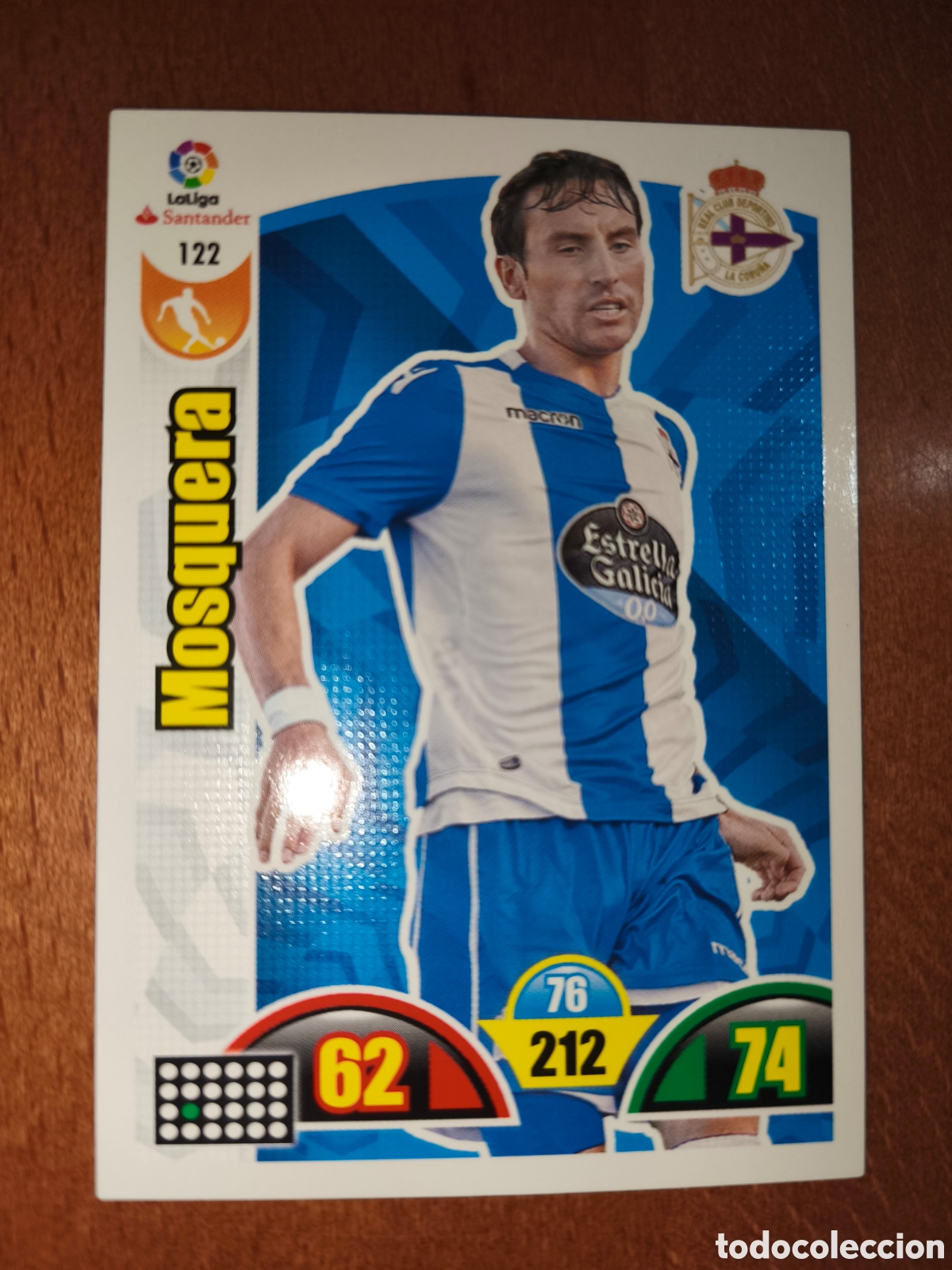 Cromos de f&uacute;tbol: Mosquera n&deg;122 Adrenalyn XL 17/18 Deportivo De La Coru&ntilde;a