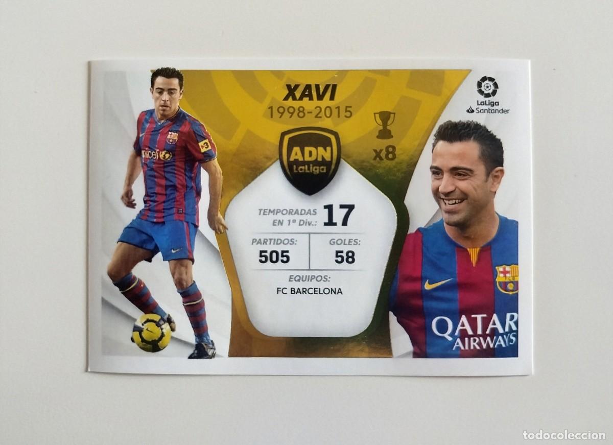 Cromos de f&uacute;tbol: Xavi ADN LA LIGA 31 SIN PEGAR FC Barcelona Liga Ediciones Este 21 22 / 2021 2022