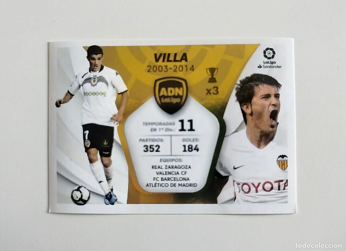 Cromos de f&uacute;tbol: Villa ADN LA LIGA 30 SIN PEGAR FC Barcelona Liga Ediciones Este 21 22 / 2021 2022