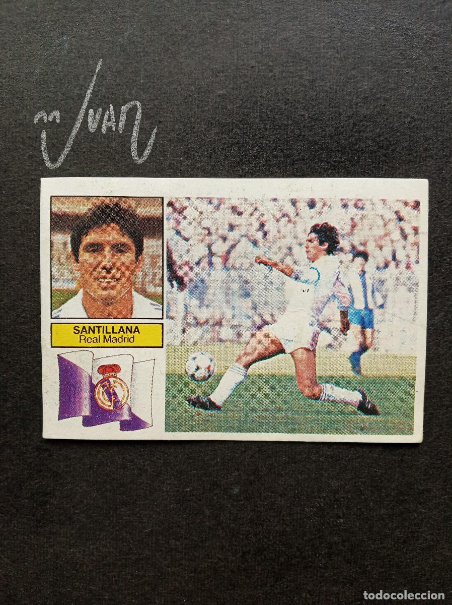 Cromos de f&uacute;tbol: SANTILLANA REAL MADRID CON PUBLICIDAD ⚽ EDICIONES ESTE &reg; 1982 1983 LIGA FUTBOL 82 83 DESPEGADO