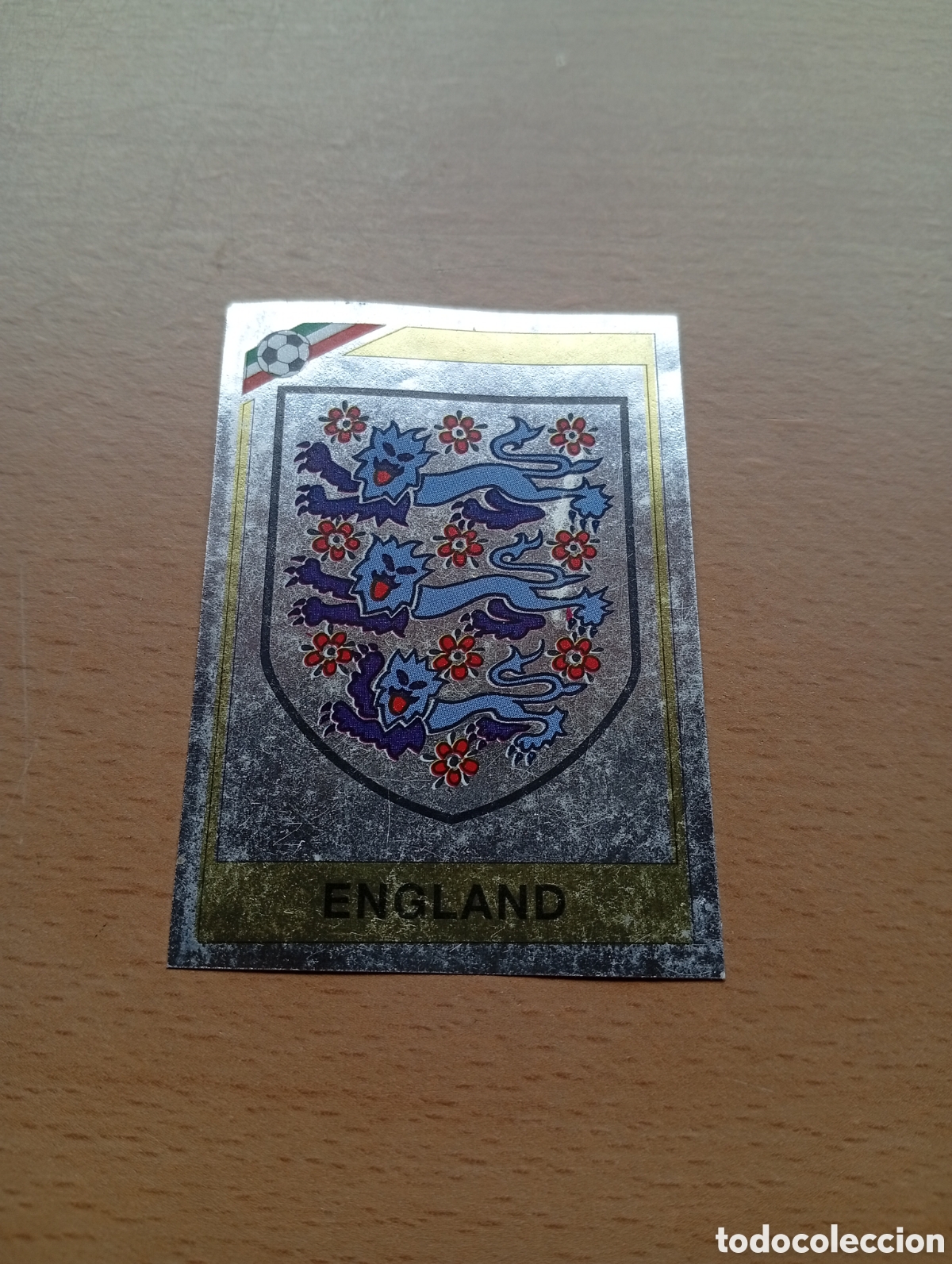 Cromos de f&uacute;tbol: 1986 MEXICO 86 - N&ordm; 400 ESCUDO - INGLATERRA - PANINI