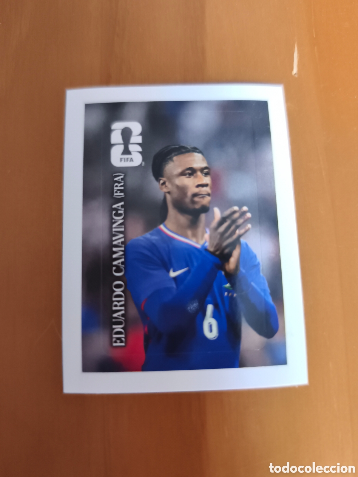 Football Stickers: CROMO PANINI COCA COLA MUNDIAL 2026. EDUARDO CAMAVINGA. FRANCIA. CC3