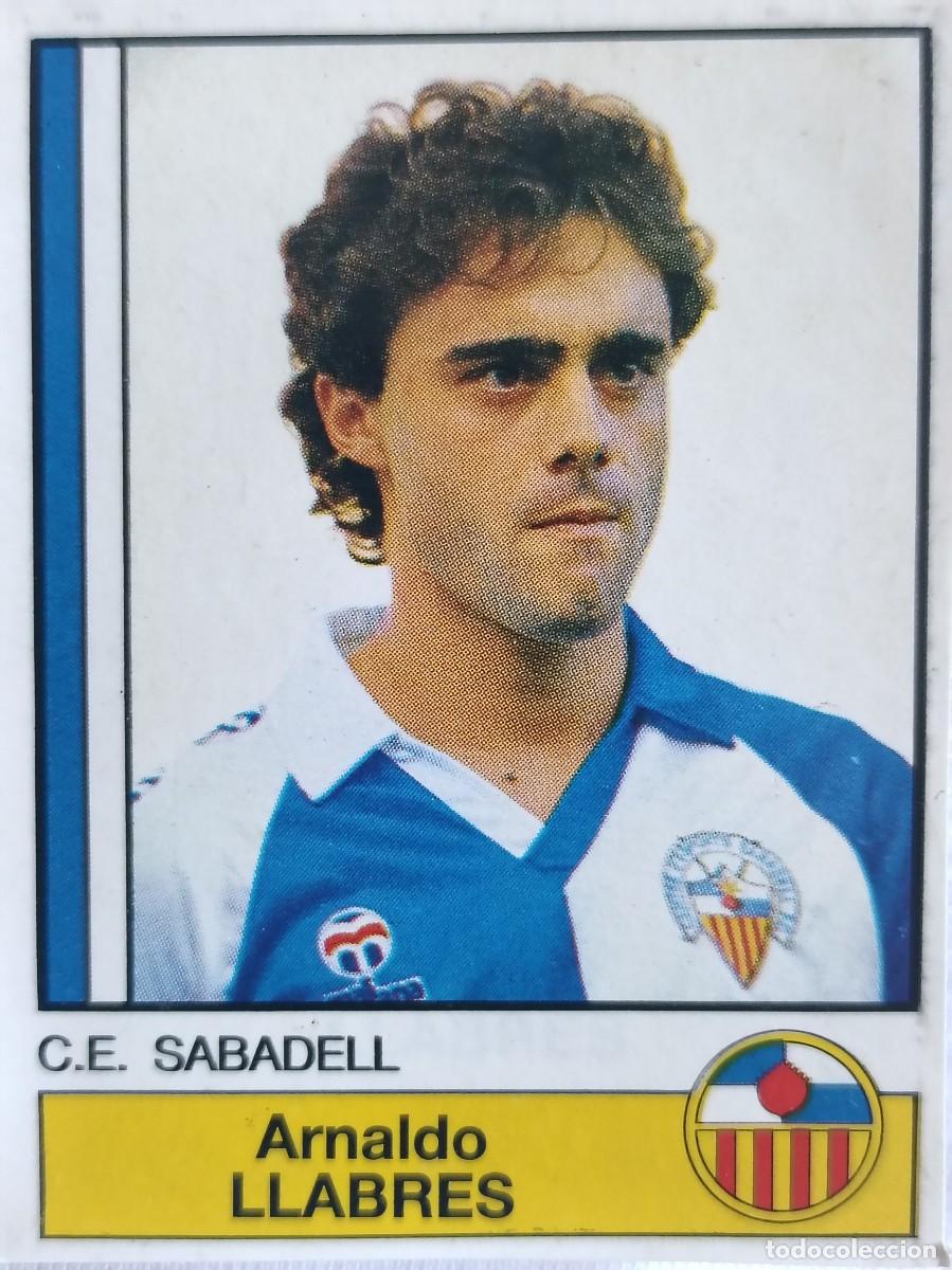 Cromos de f&uacute;tbol: #222 LLABRES (C.E. SABADELL) FUTBOL 87 PANINI