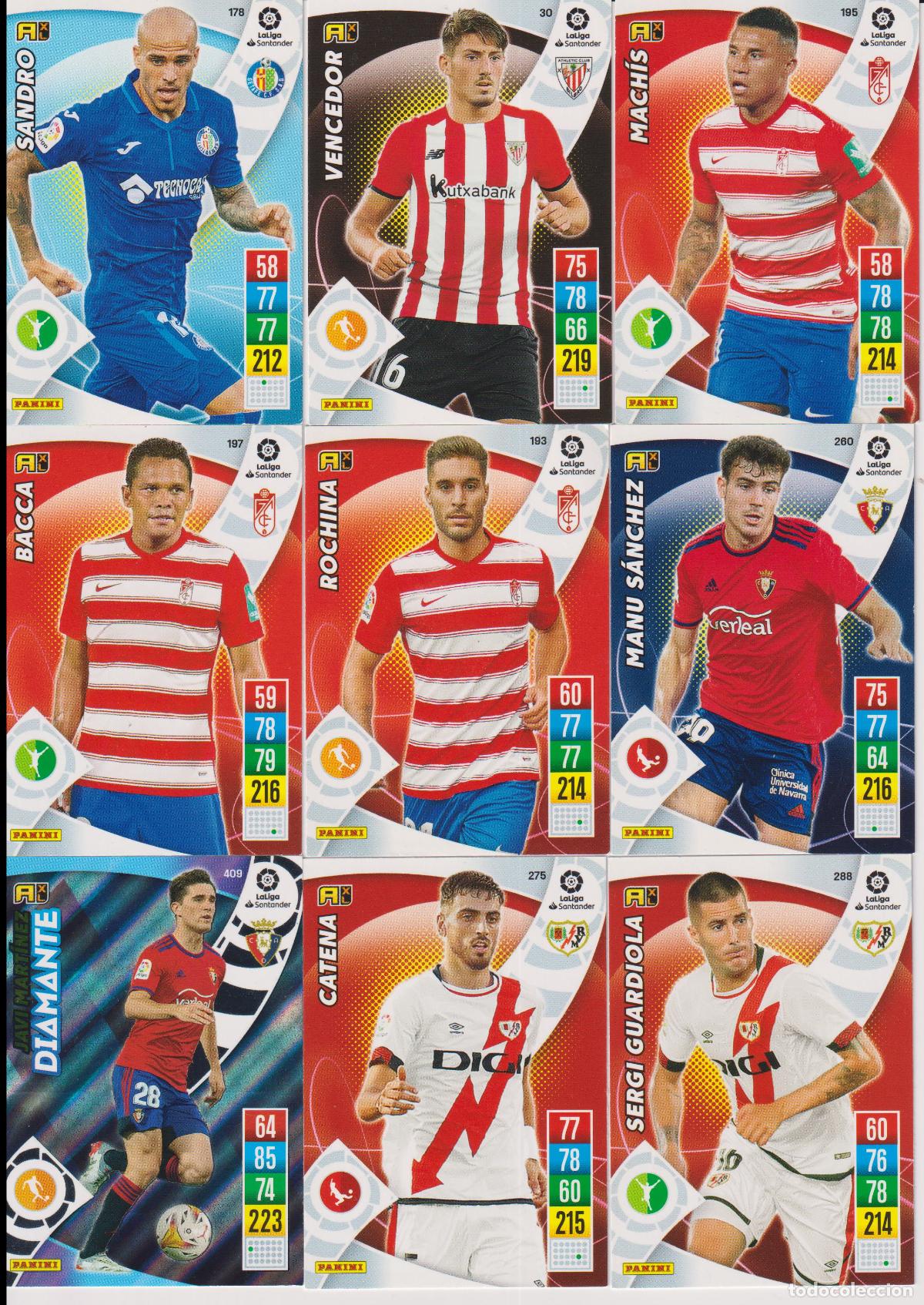Cromos de Futebol: 18 CROMOS FUTBOL &ndash; ADRENALYN 2021-22 - PANINI