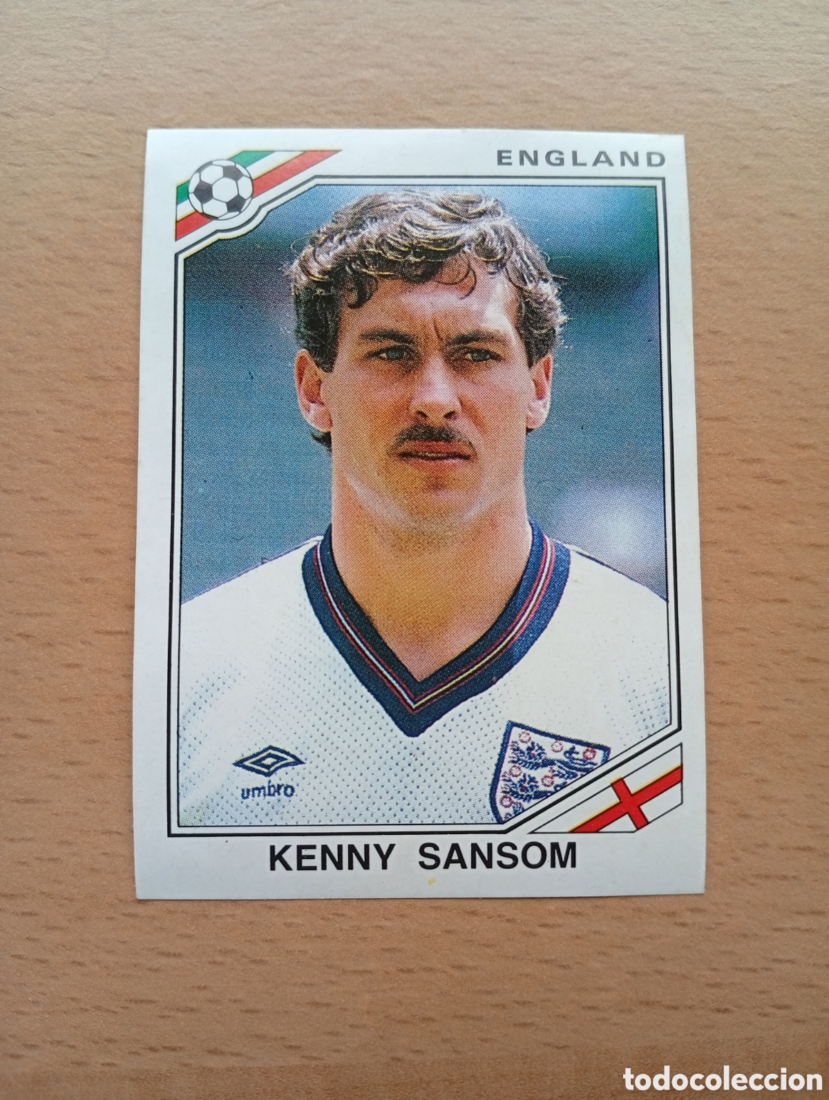 Cartes &agrave; collectionner de Football: 1986 MEXICO 86 - N&ordm; 407 KENNY SANSOM - INGLATERRA - PANINI