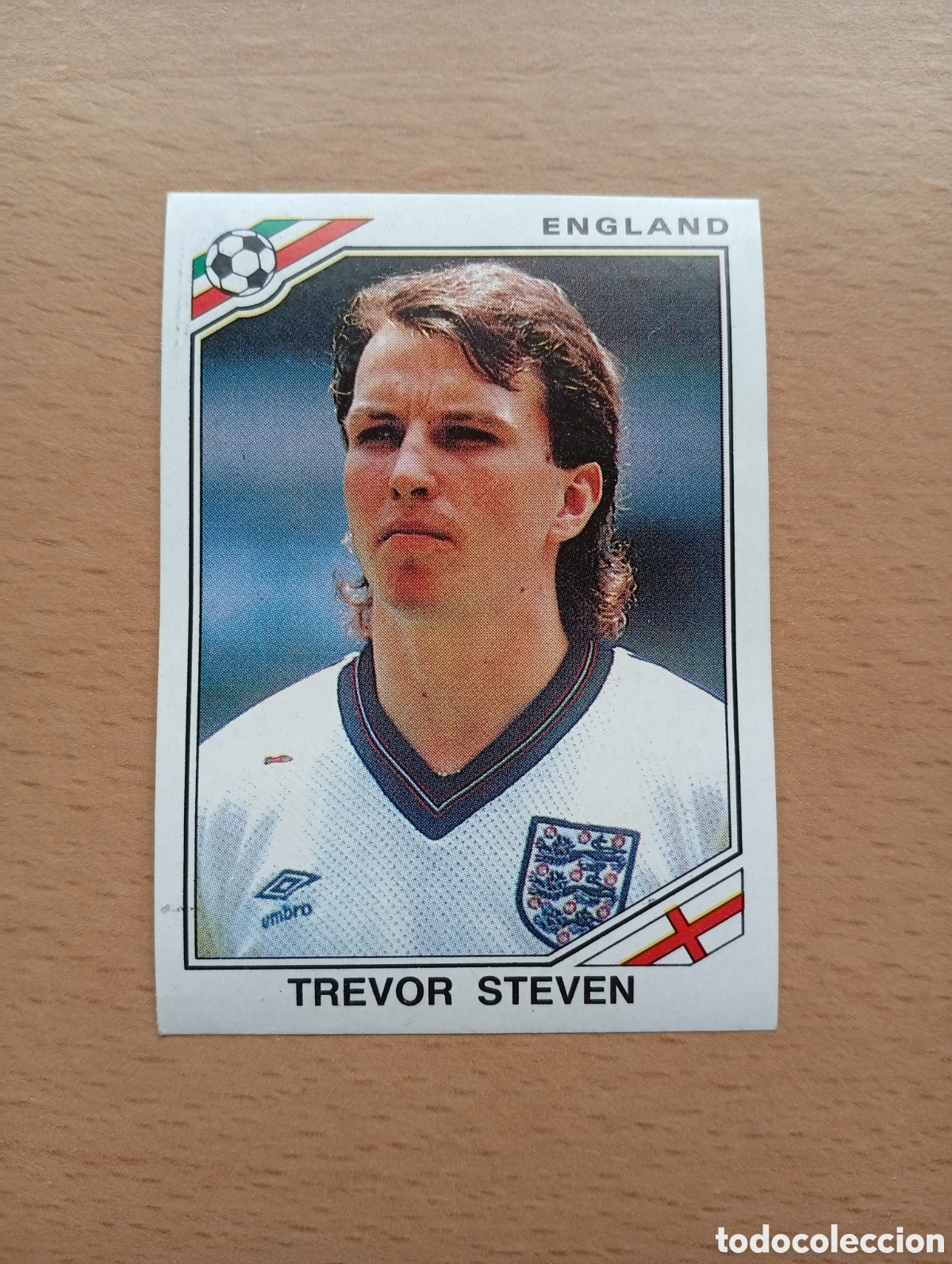 Cartes &agrave; collectionner de Football: 1986 MEXICO 86 - N&ordm; 408 TREVOR STEVEN - INGLATERRA - PANINI