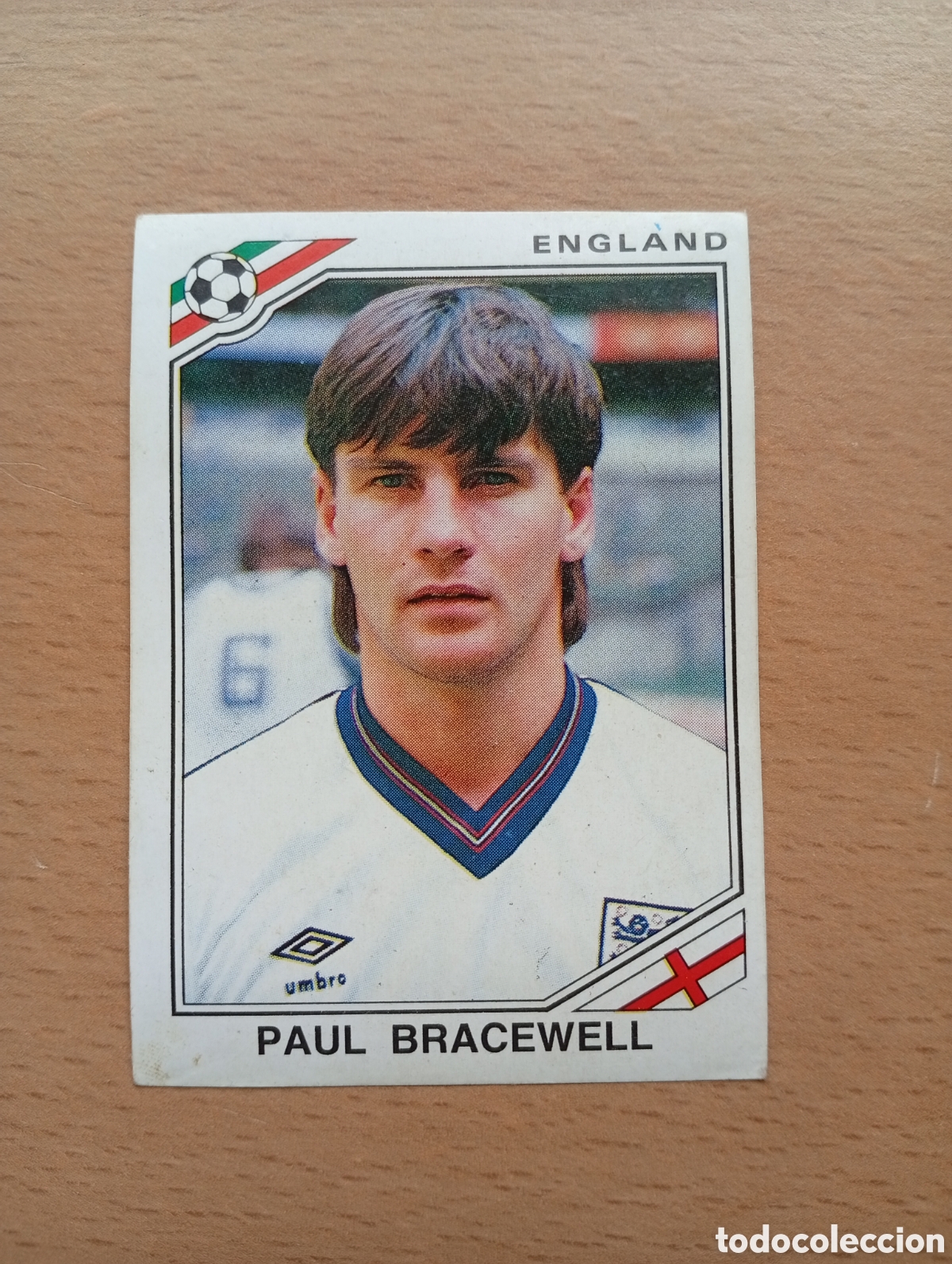 Cromos de Futebol: 1986 MEXICO 86 - N&ordm; 409 PAUL BRACEWELL - INGLATERRA - PANINI