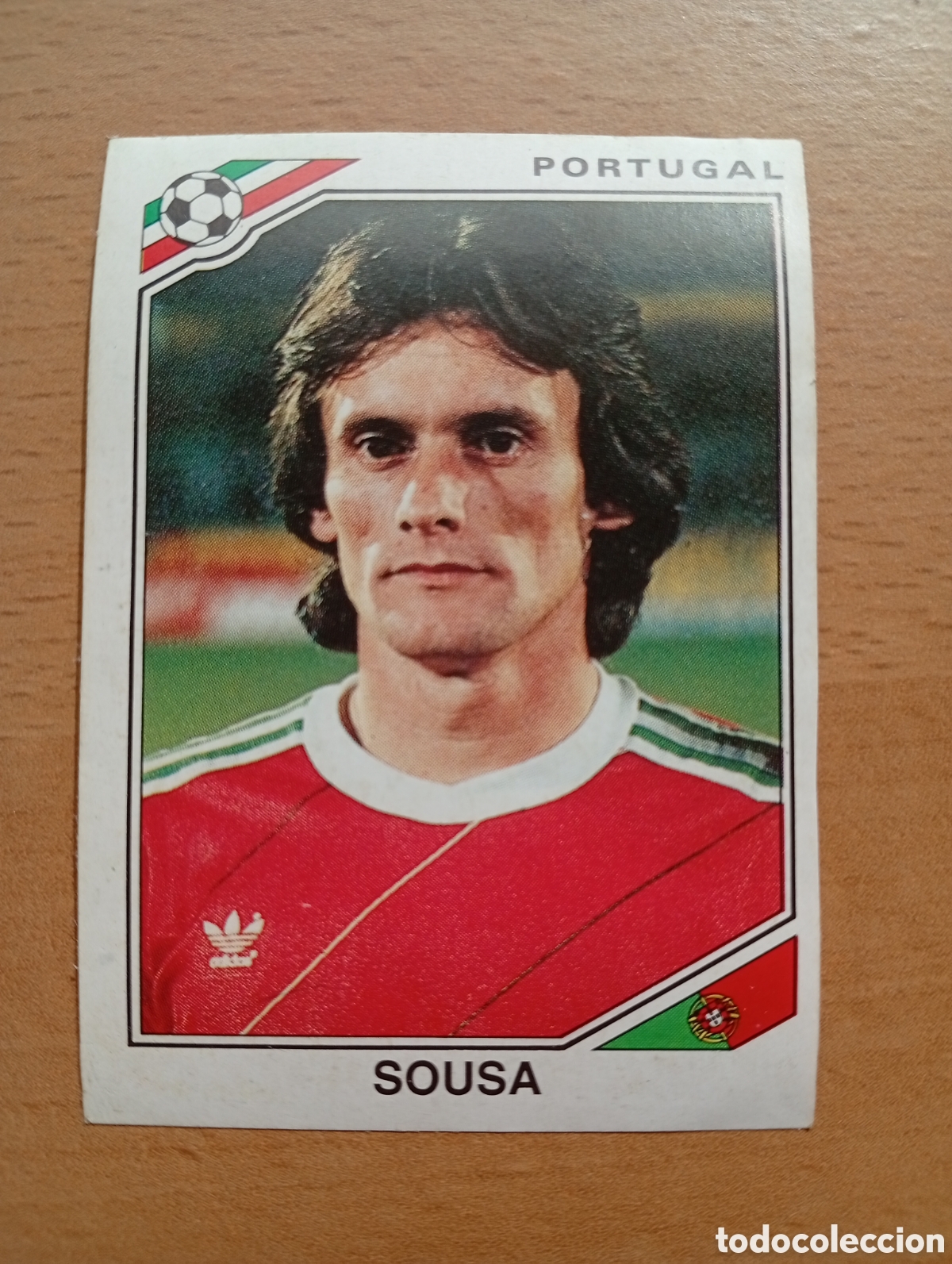 Cromos de f&uacute;tbol: 1986 MEXICO 86 - N&ordm; 392 SOUSA - PORTUGAL - PANINI