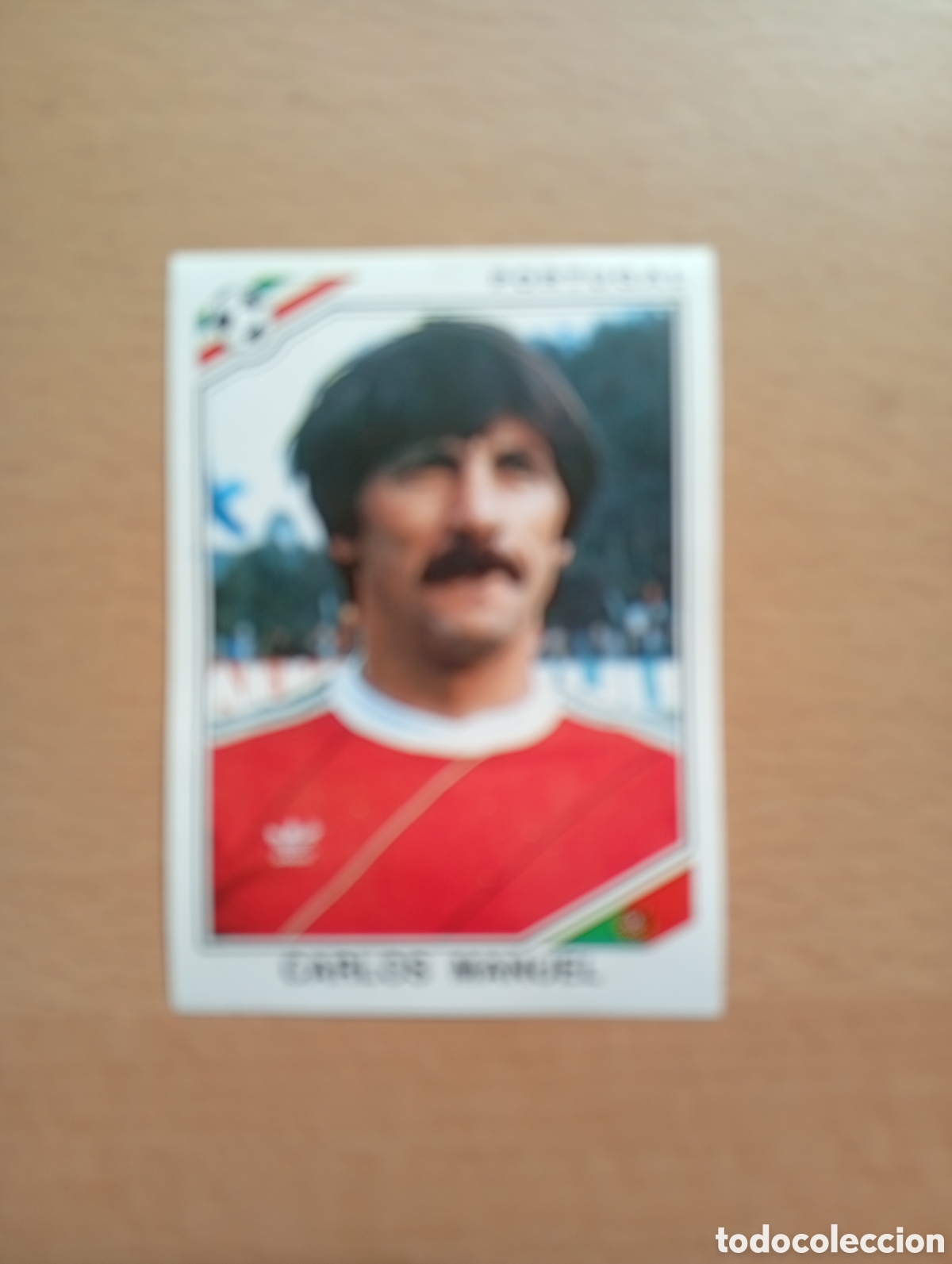 Cromos de f&uacute;tbol: 1986 MEXICO 86 - N&ordm; 394 CARLOS MANUEL - PORTUGAL - PANINI