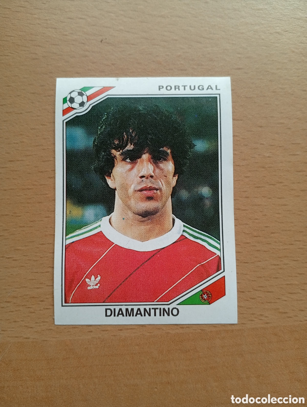 Football Stickers: 1986 MEXICO 86 - N&ordm; 397 DIAMANTINO - PORTUGAL - PANINI