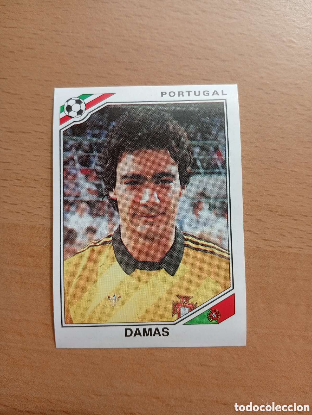 Cromos de f&uacute;tbol: 1986 MEXICO 86 - N&ordm; 399 DAMAS - PORTUGAL - PANINI