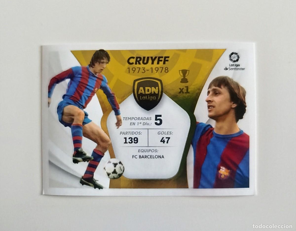 Cromos de f&uacute;tbol: Cruyff ADN LA LIGA 7 SIN PEGAR FC Barcelona Liga Ediciones Este 21 22 / 2021 2022