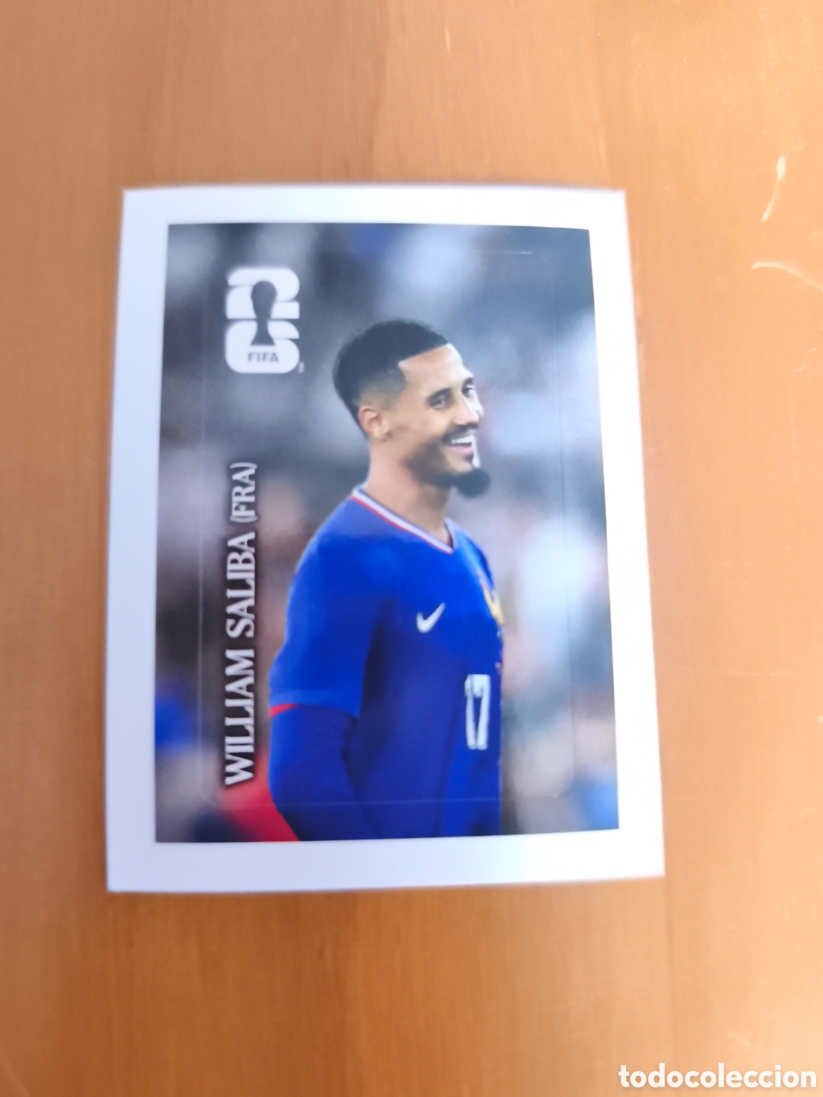 Football Stickers: CROMO PANINI COCA COLA MUNDIAL 2026. WILLIAM SALIBA. FRANCIA. CC9
