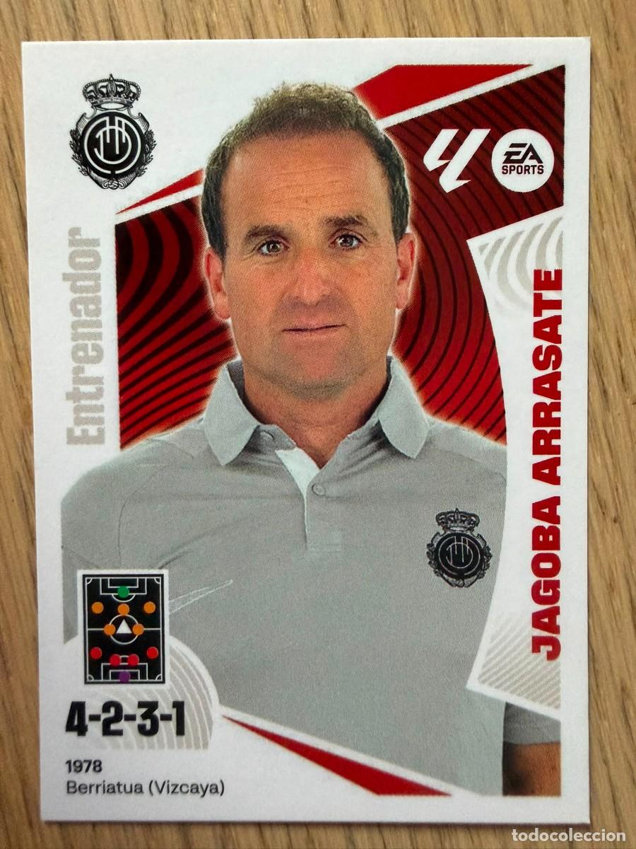 Cromos de Futebol: 2 ARRASATE ENTRENADOR MALLORCA 24 25 2024 2025 LIGA EA SPORTS COLECCIONES ESTE SIN PEGAR STICKER