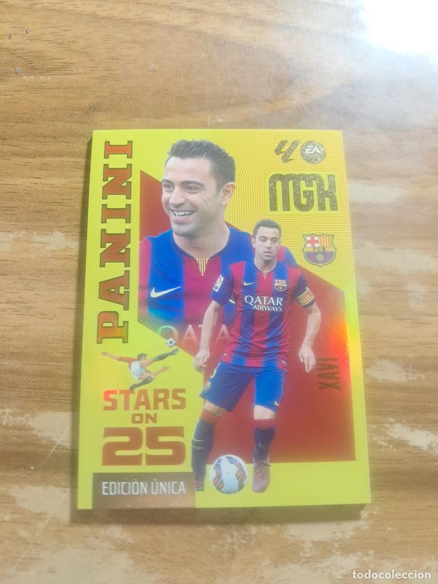 Cromos de Futebol: CARD MEGACRACKS TEMPORADA 26/27: PANINI STARS ON 25 EDICI&Oacute;N &Uacute;NICA XAVI, N&deg; 427