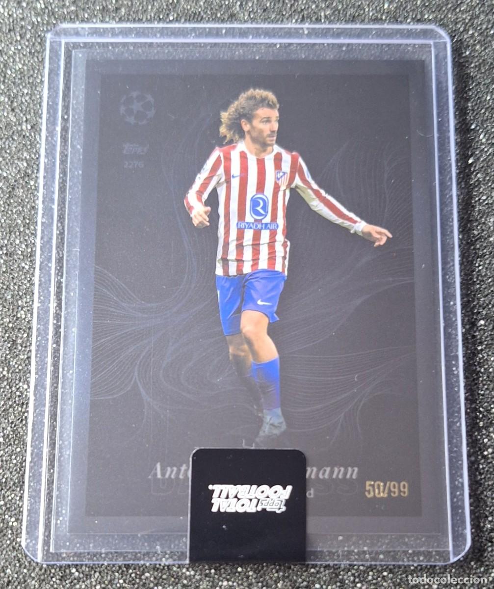 Cromos de Futebol: Antoine Griezmann Atletico de Madrid Topps Total Football 50/99 Darkness