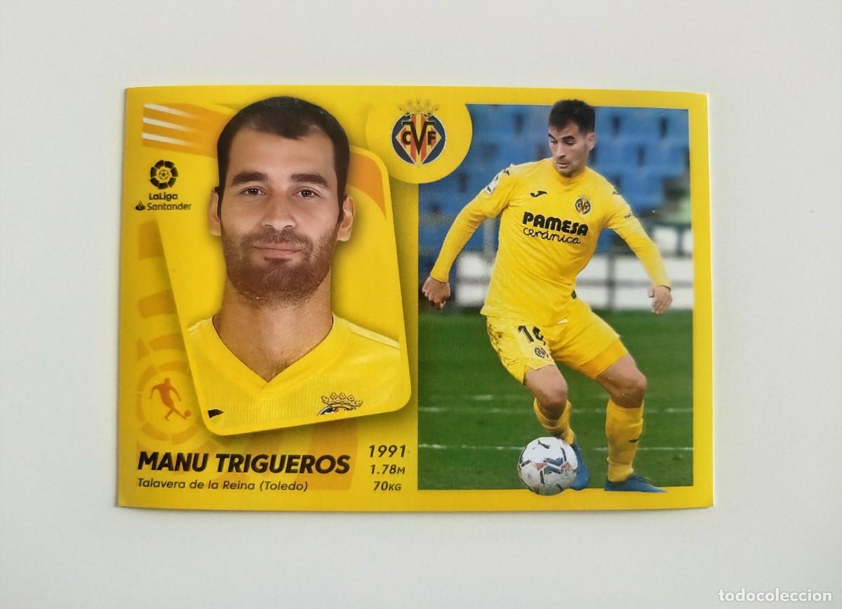Cartes &agrave; collectionner de Football: Manu Trigueros 16 SIN PEGAR NUNCA PEGADO Villarreal CF Liga Ediciones Este 21 22 / 2021 2022