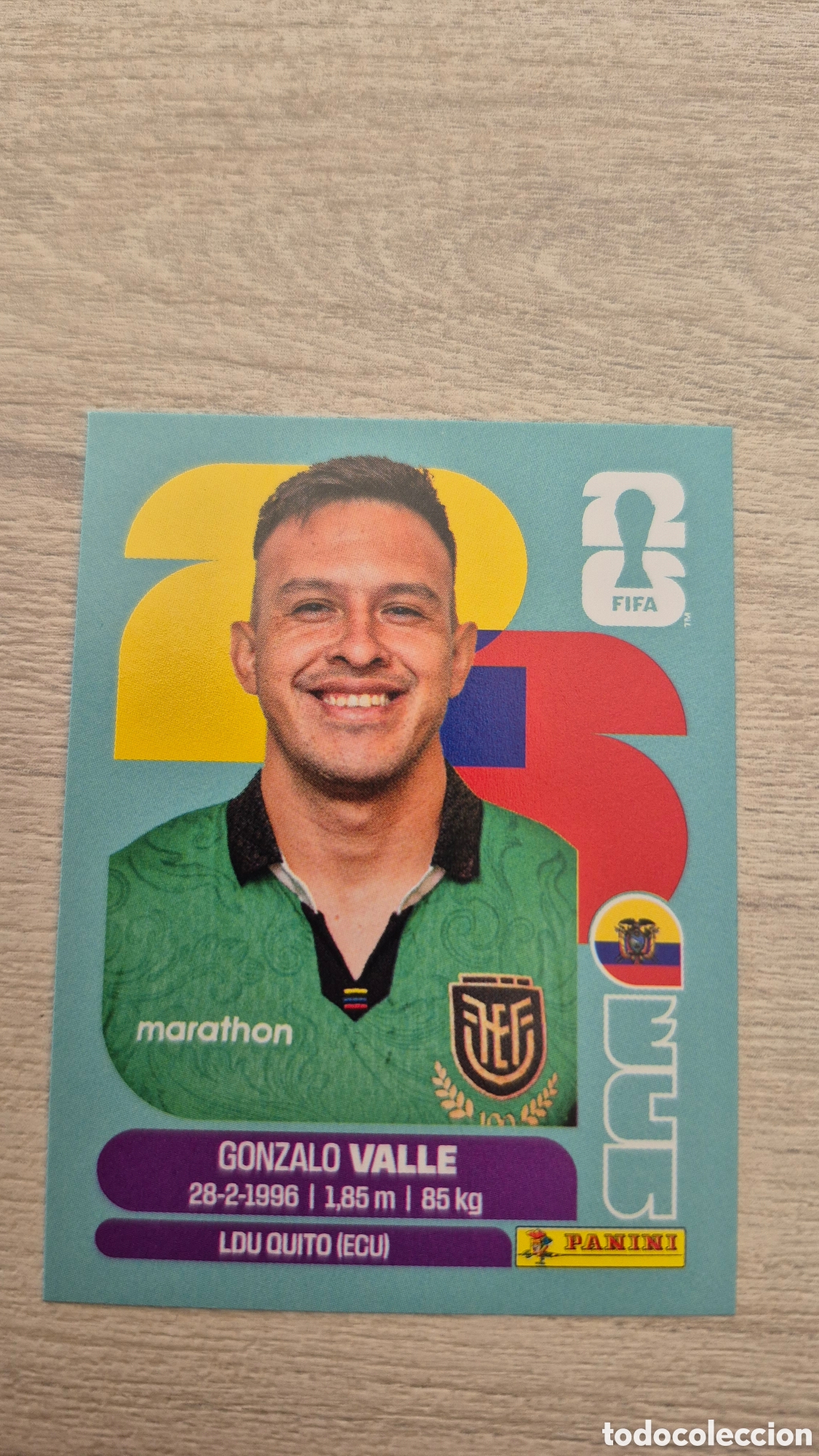 Cromos de Futebol: ECU3 Valle FIFA World Cup 2026