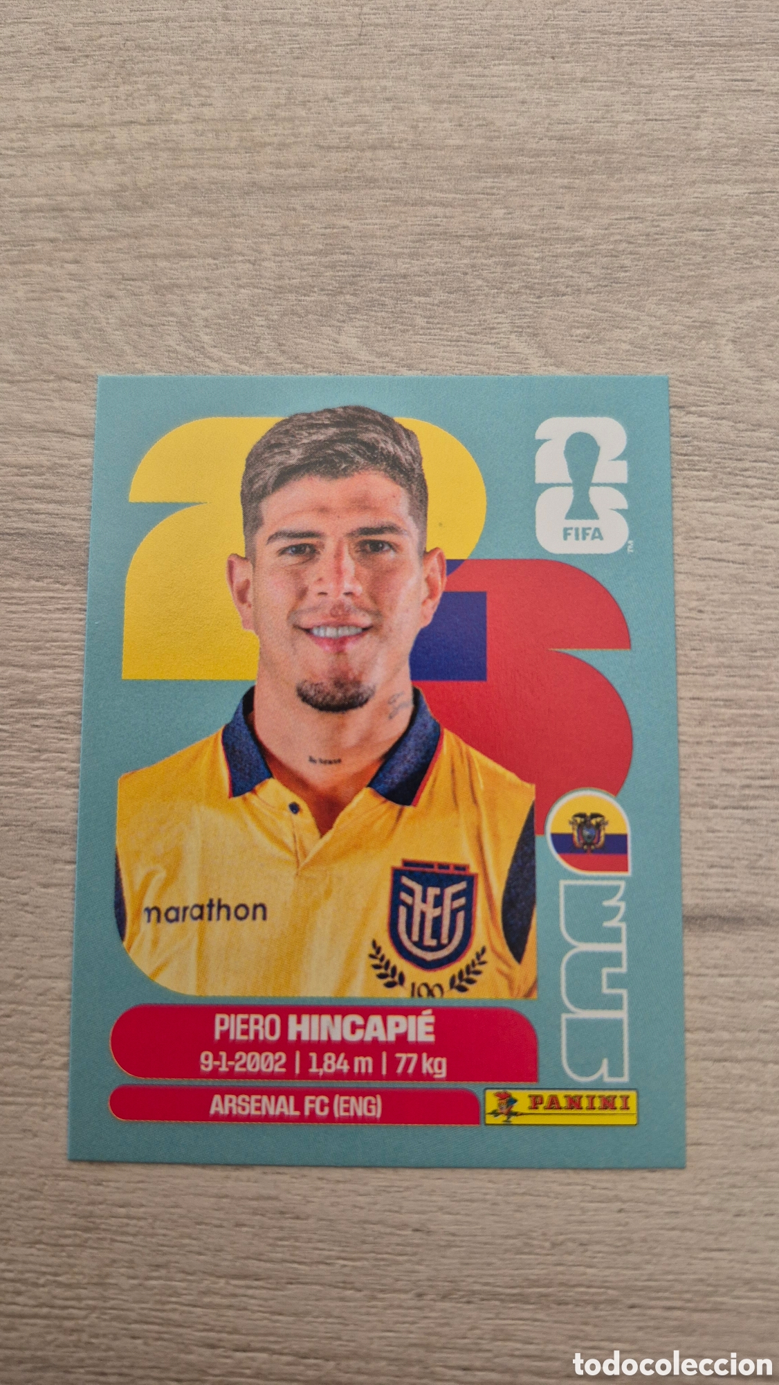 Cromos de Futebol: ECU4 Hincapi&eacute; FIFA World Cup 2026