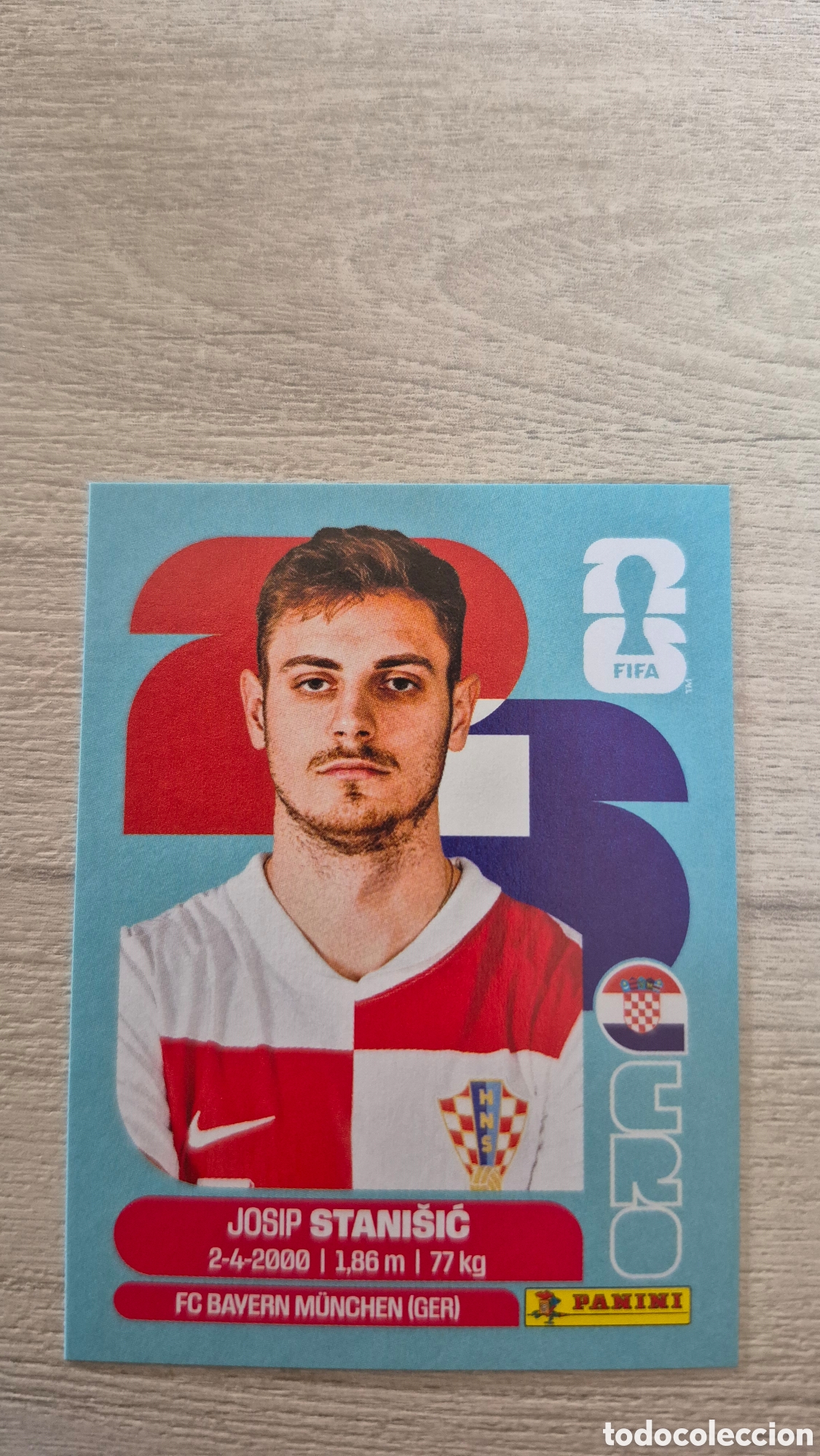 Cromos de f&uacute;tbol: CRO5 Stani&scaron;ic FIFA World Cup 2026