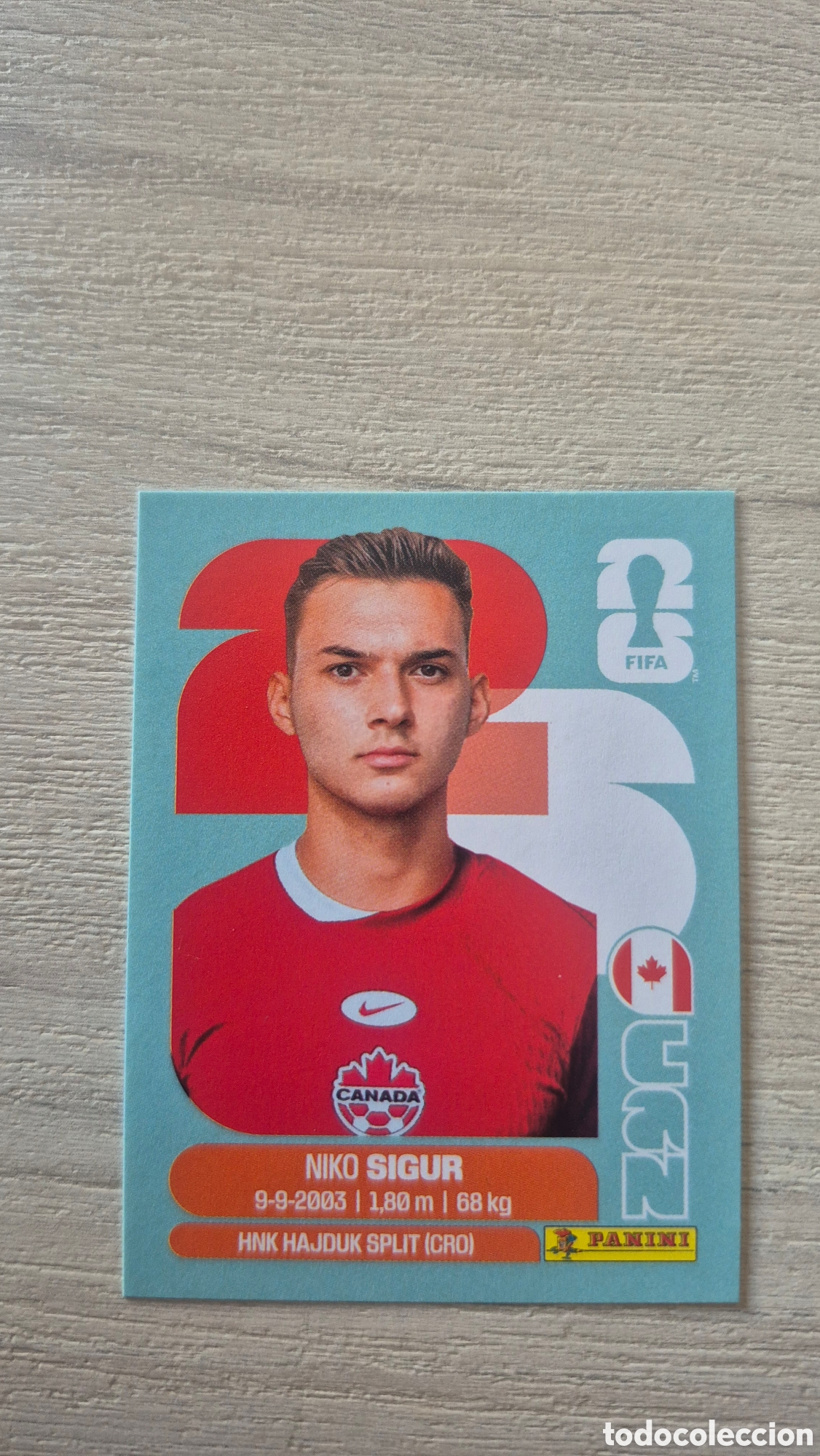 Cromos de f&uacute;tbol: CAN16 Sigur FIFA World Cup 2026