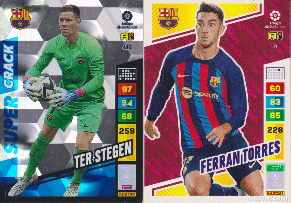 Cromos de f&uacute;tbol: 2 CROMOS FUTBOL - ADRENALYN XL - PANINI - LIGA SANTANDER 2022-23