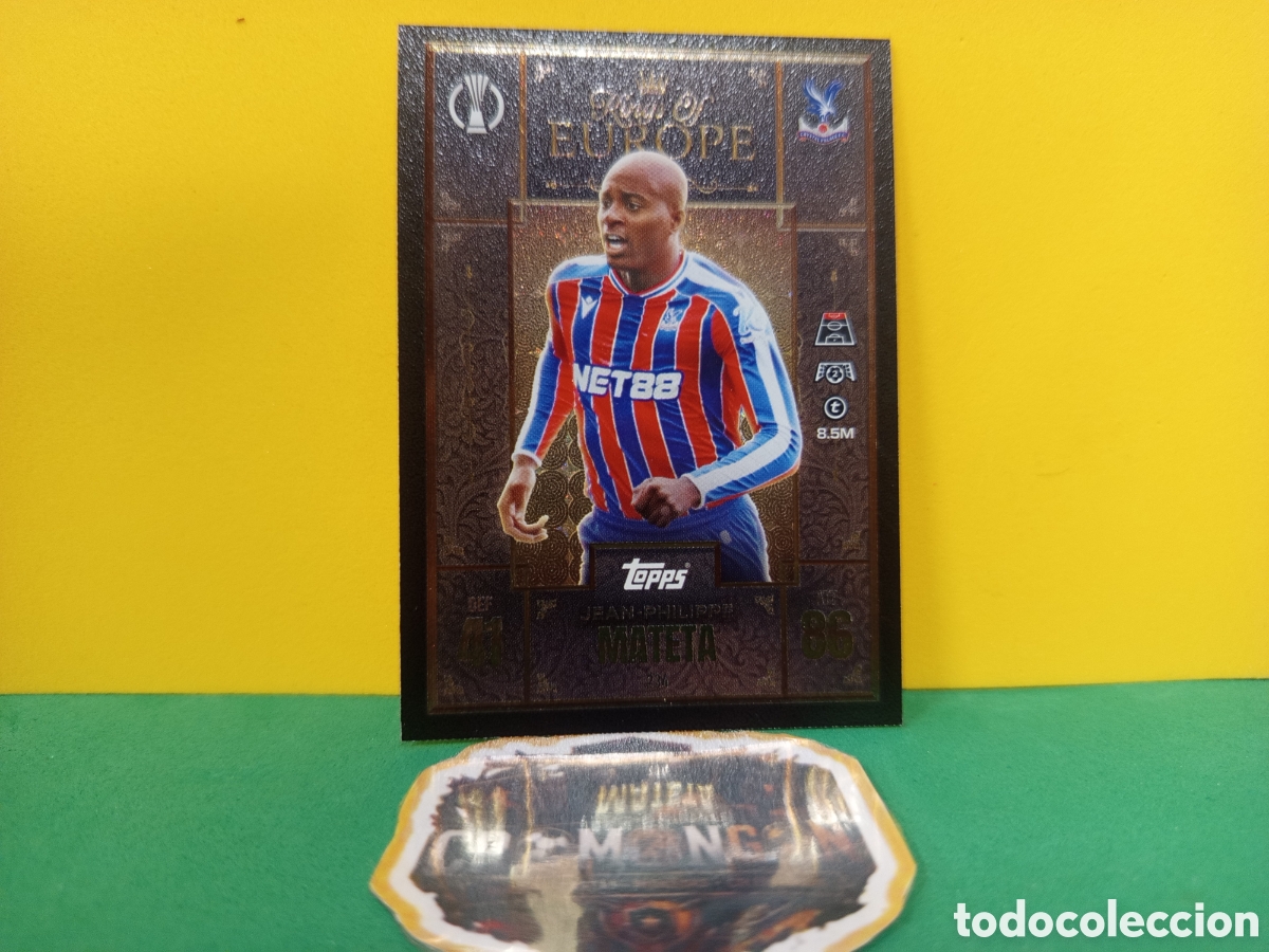 Cromos de f&uacute;tbol: ❇️ CROMO ⚽ MATETA CRYSTAL PALACE KING OF EUROPA MATCH ATTAX CHAMPIONS 2025 2026 25 26 ❇️