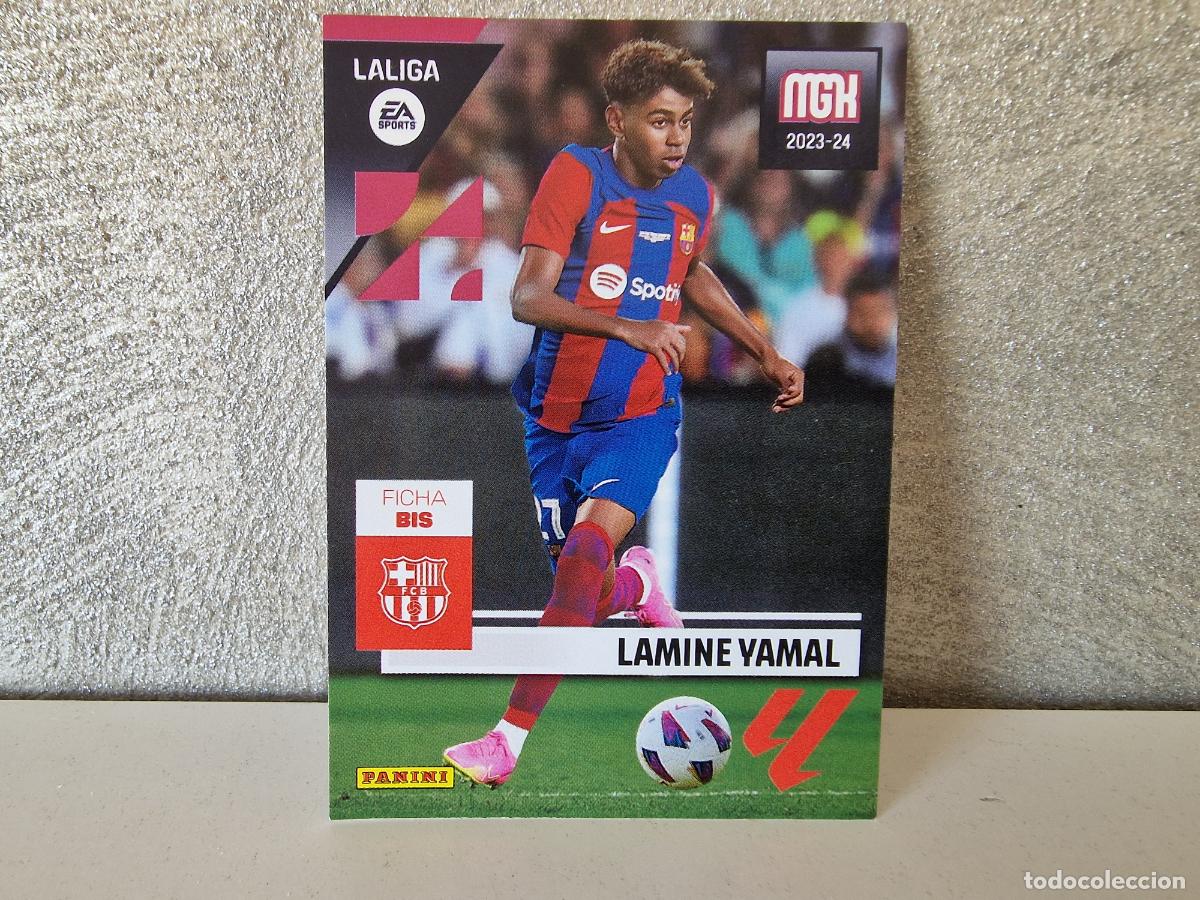 Cromos de f&uacute;tbol: LAMINE YAMAL MGK 2023 24 108 BIS