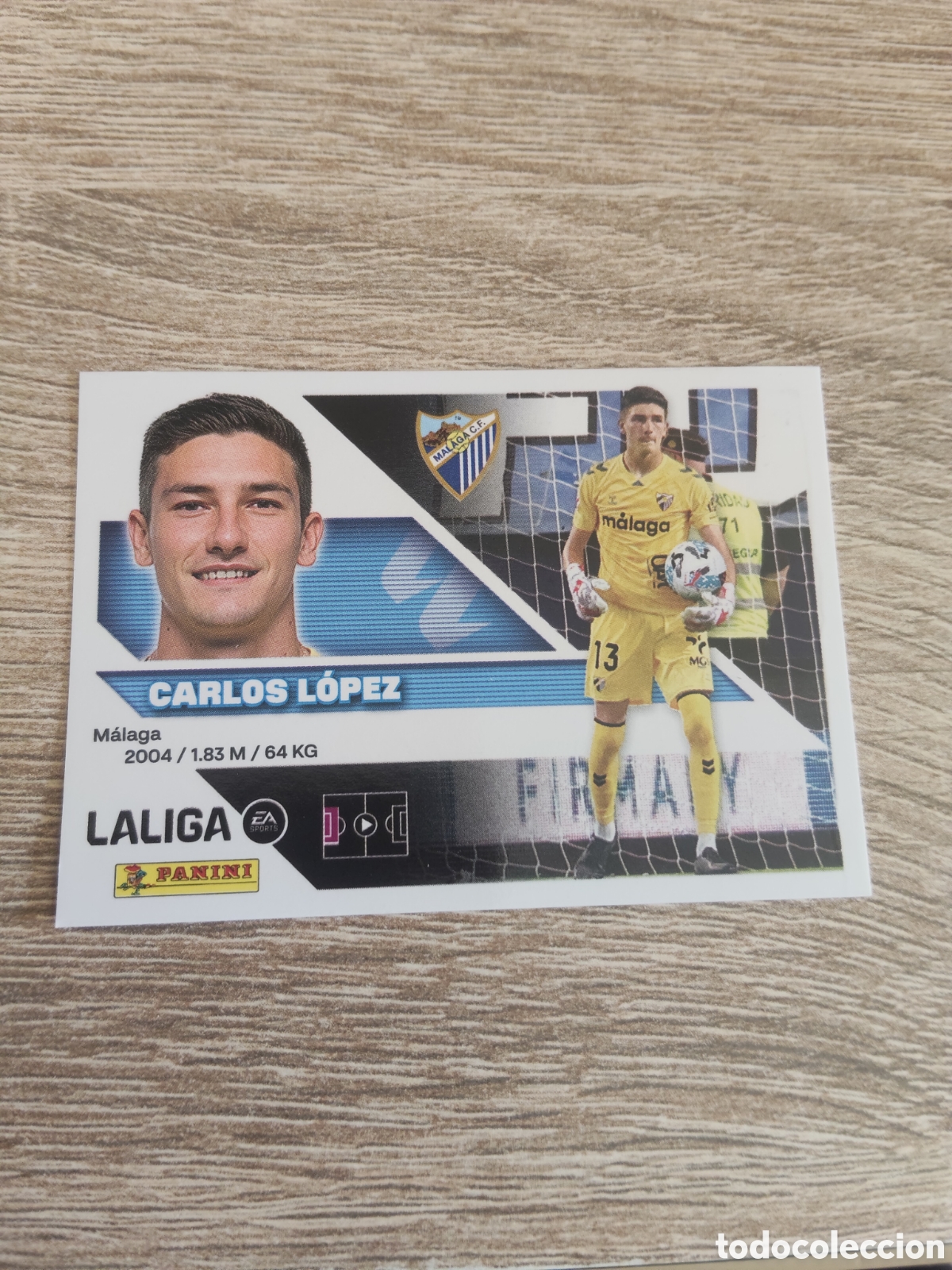 Cromos de Futebol: Carlos L&oacute;pez M&aacute;laga liga 2026 2027 26 27 ediciones este