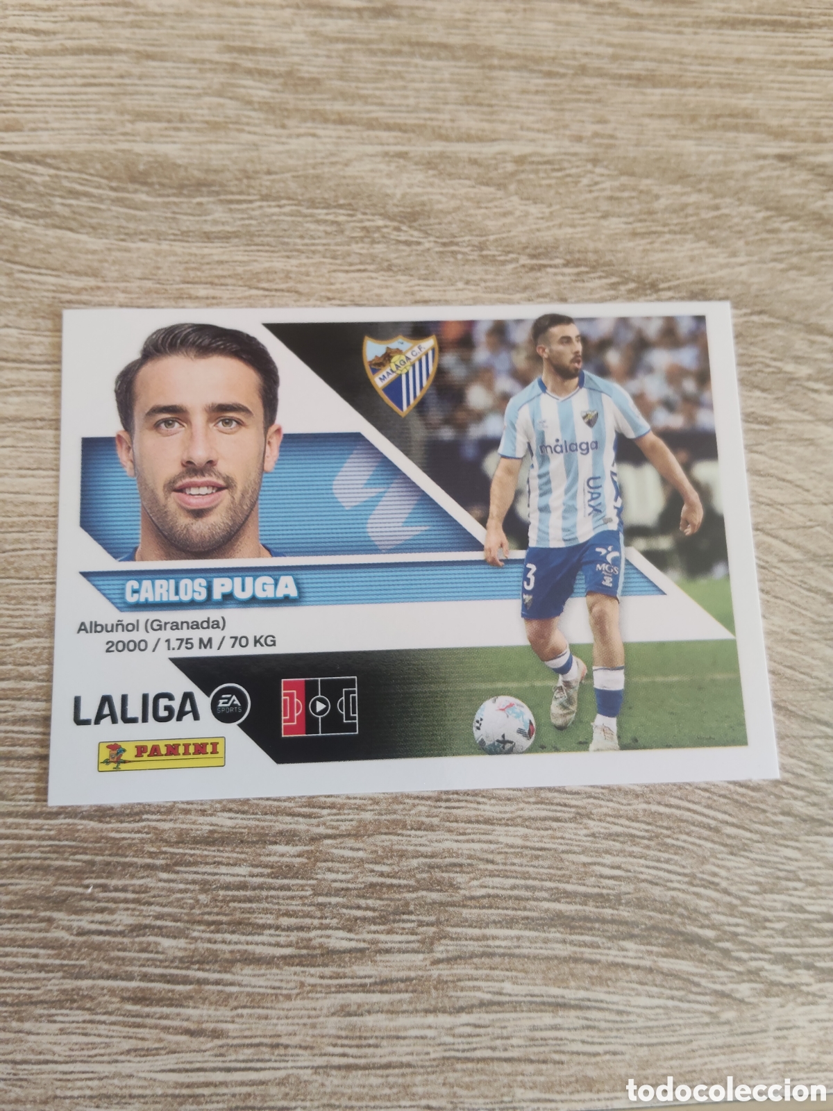 Cromos de f&uacute;tbol: Puga M&aacute;laga liga 2026 2027 26 27 ediciones este