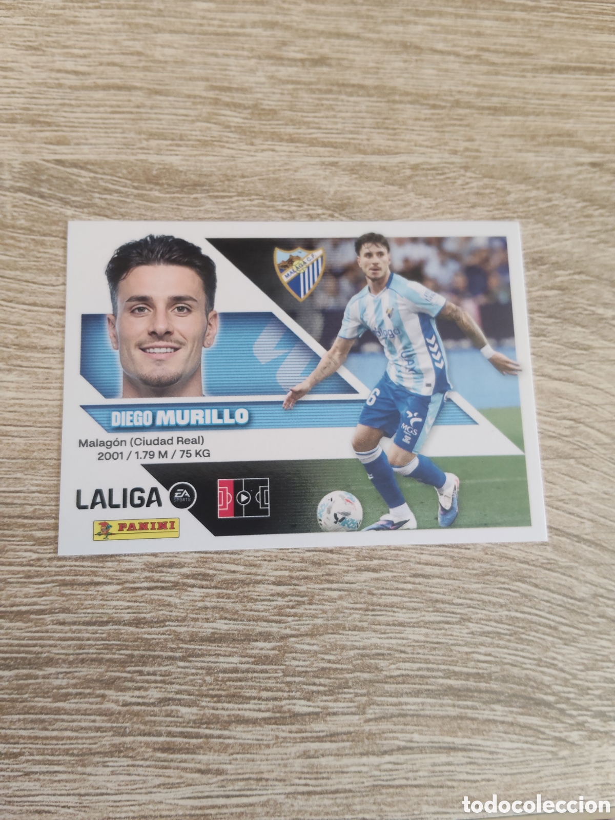 Cromos de f&uacute;tbol: Murillo M&aacute;laga liga 2026 2027 26 27 ediciones este