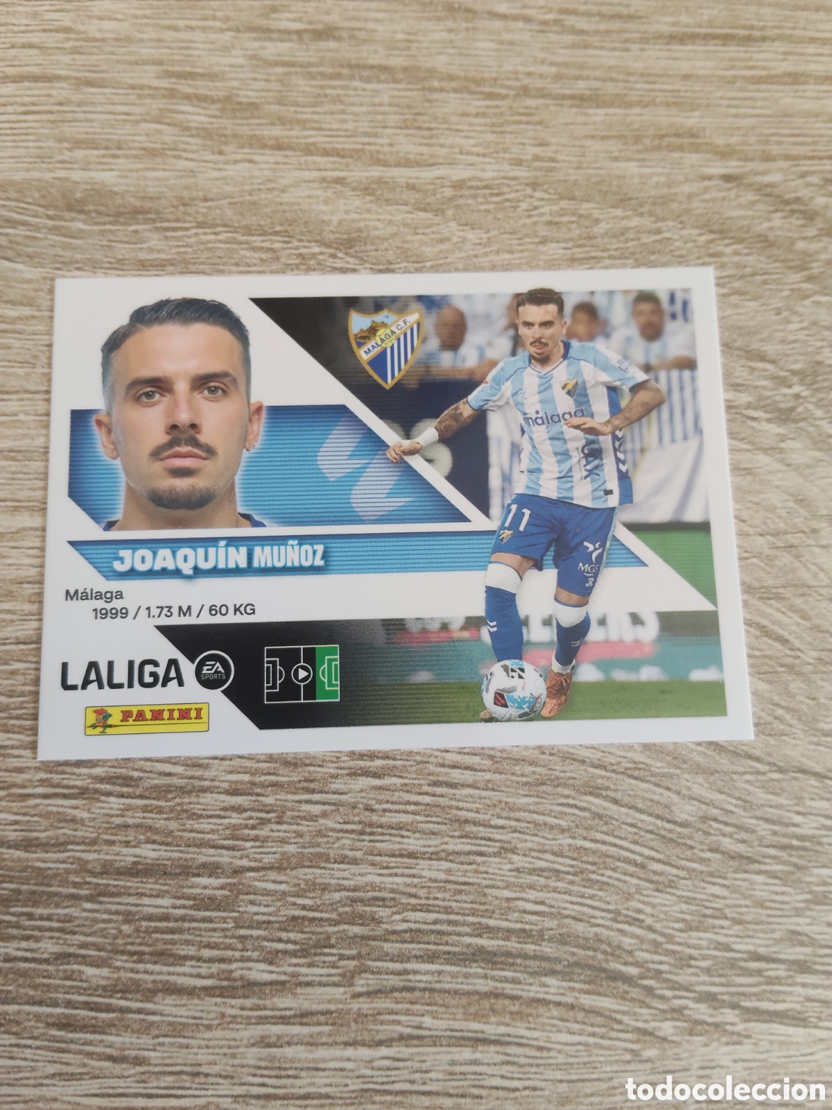 Cromos de f&uacute;tbol: Joaqu&iacute;n M&aacute;laga liga 2026 2027 26 27 ediciones este