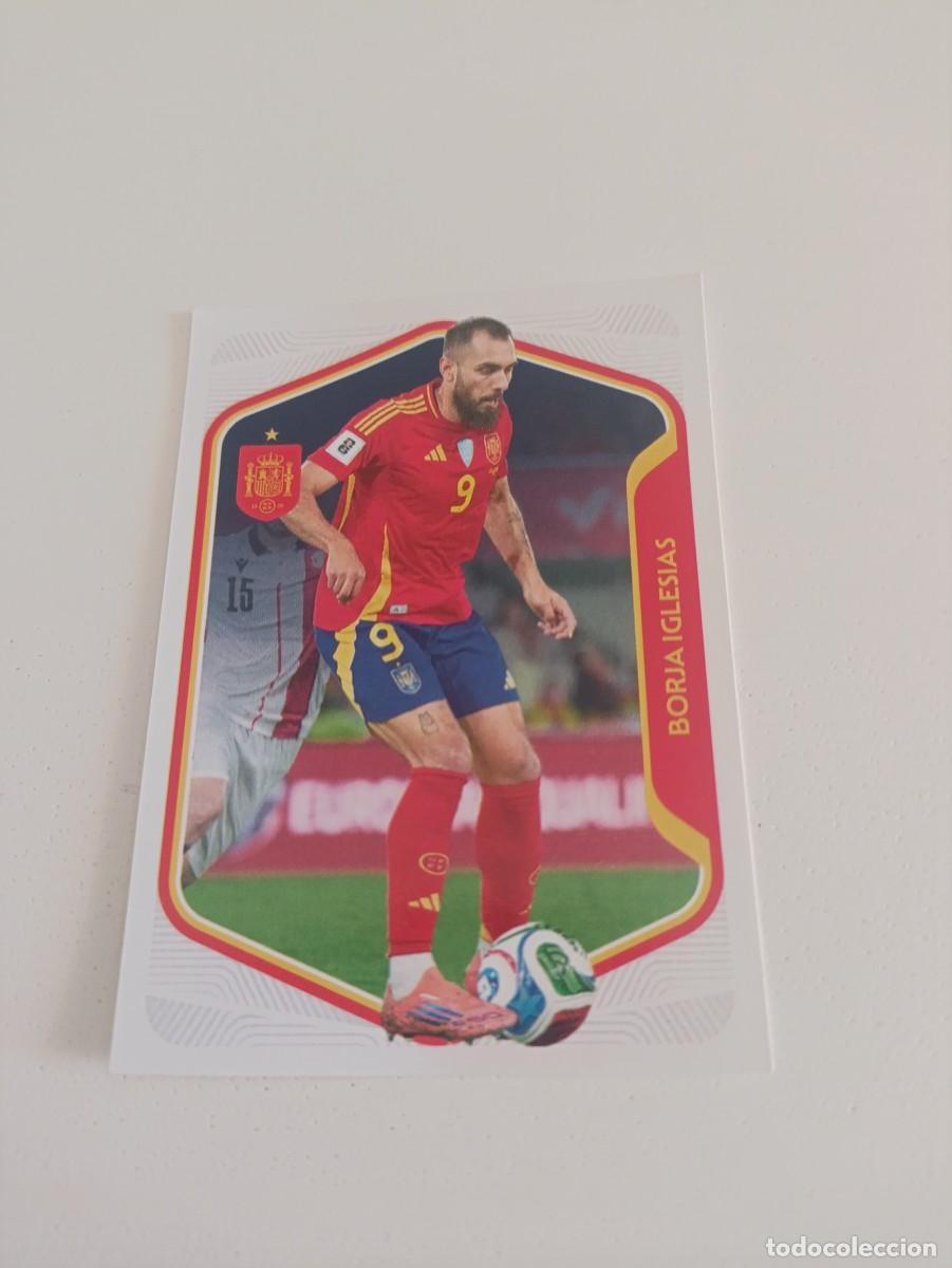Cromos de f&uacute;tbol: Espa&ntilde;a 2026 Carrefour Borja Iglesias