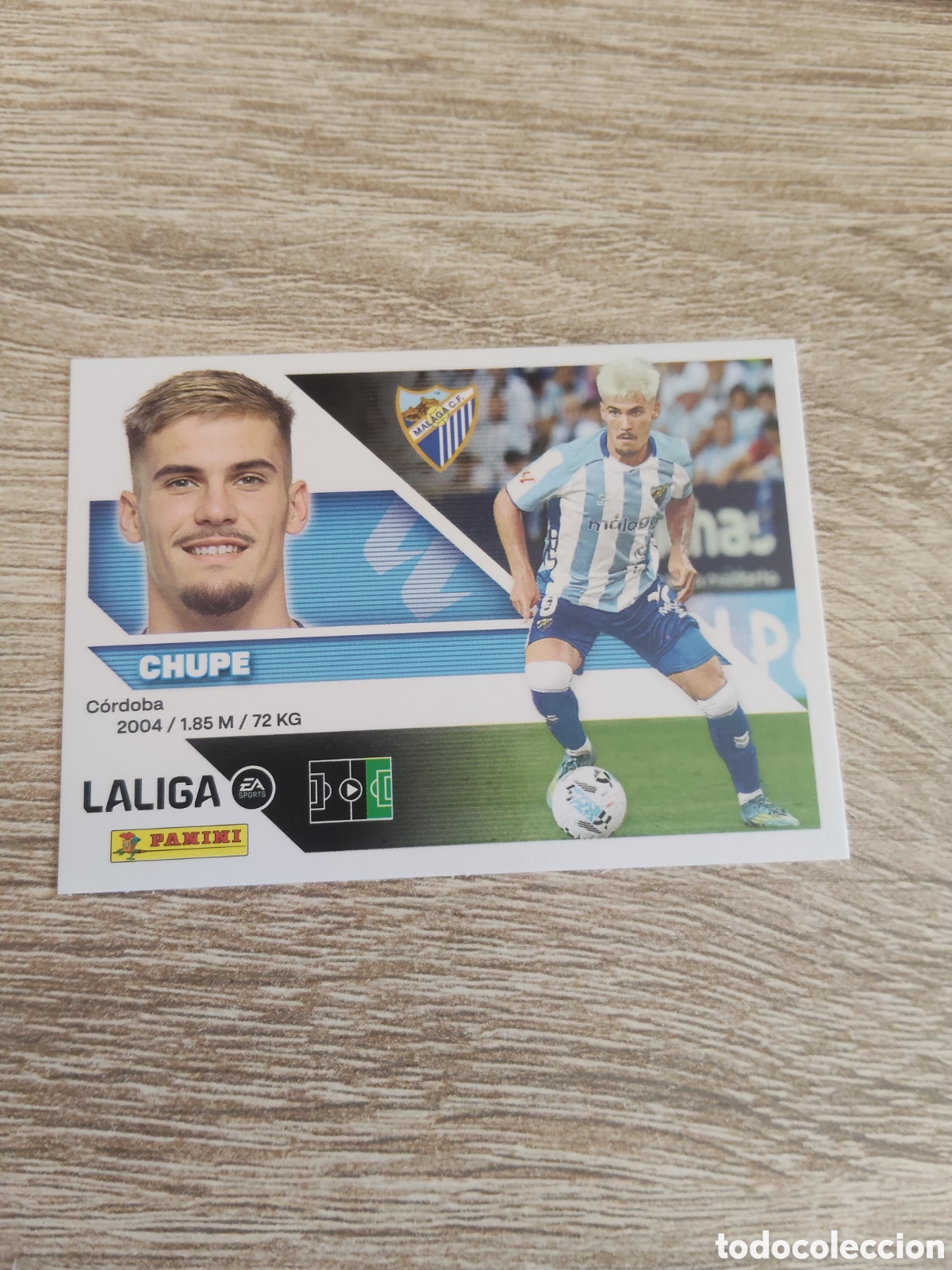 Cromos de f&uacute;tbol: Chupe M&aacute;laga liga 2026 2027 26 27 ediciones este