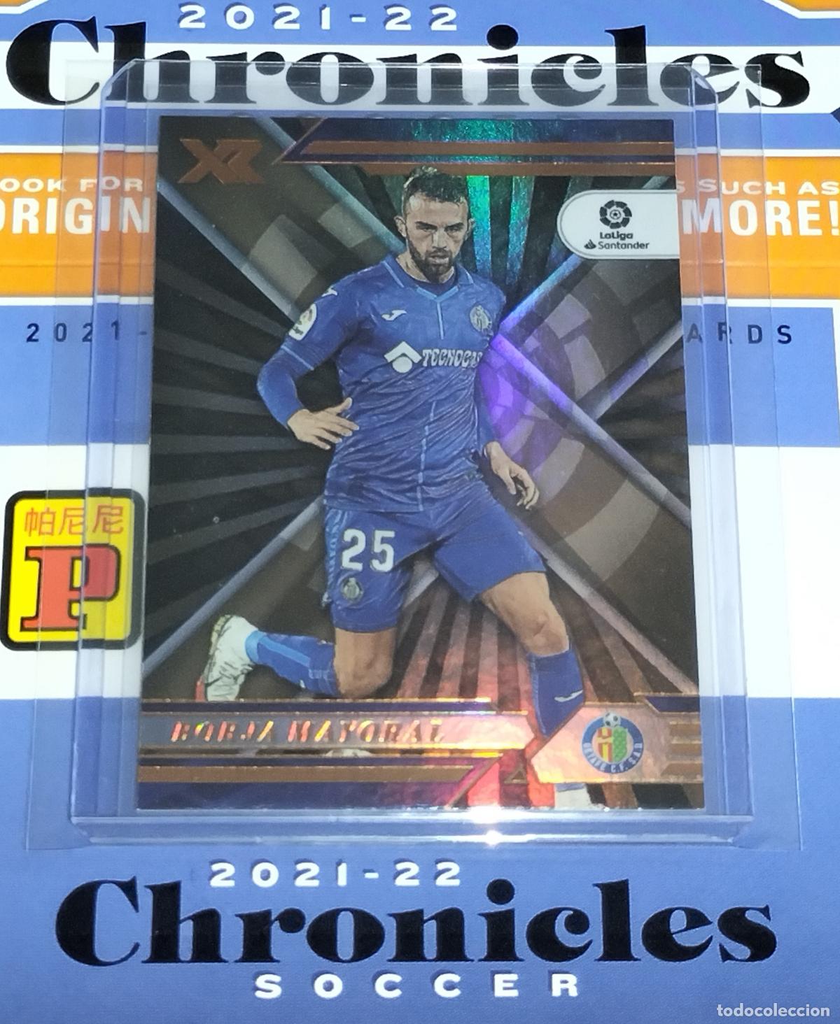 Cromos de f&uacute;tbol: N&ordm; 114 BORJA MAYORAL GETAFE CARD CHRONICLES XR LA LIGA SOCCER 2021 2022 21 22 PANINI