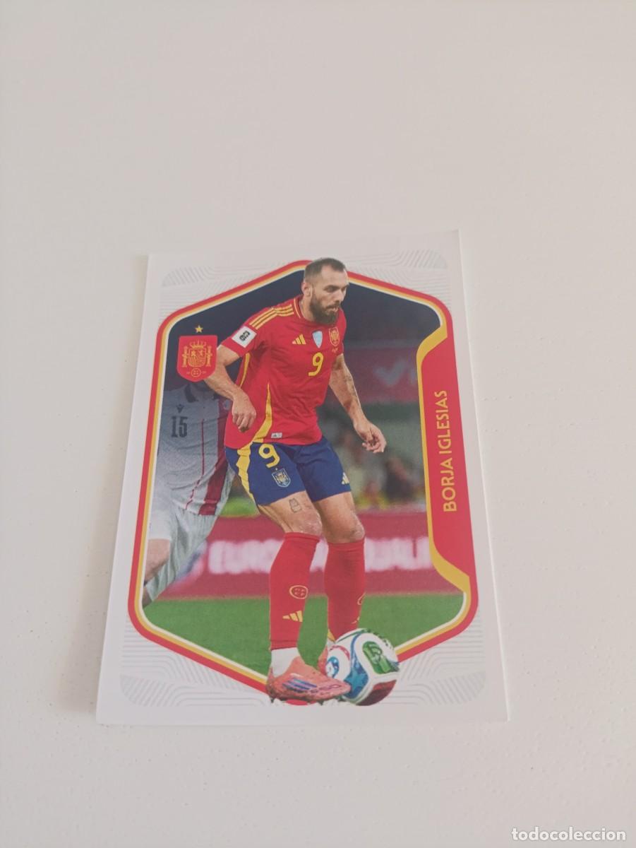 Cromos de f&uacute;tbol: Espa&ntilde;a 2026 Carrefour Borja Iglesias