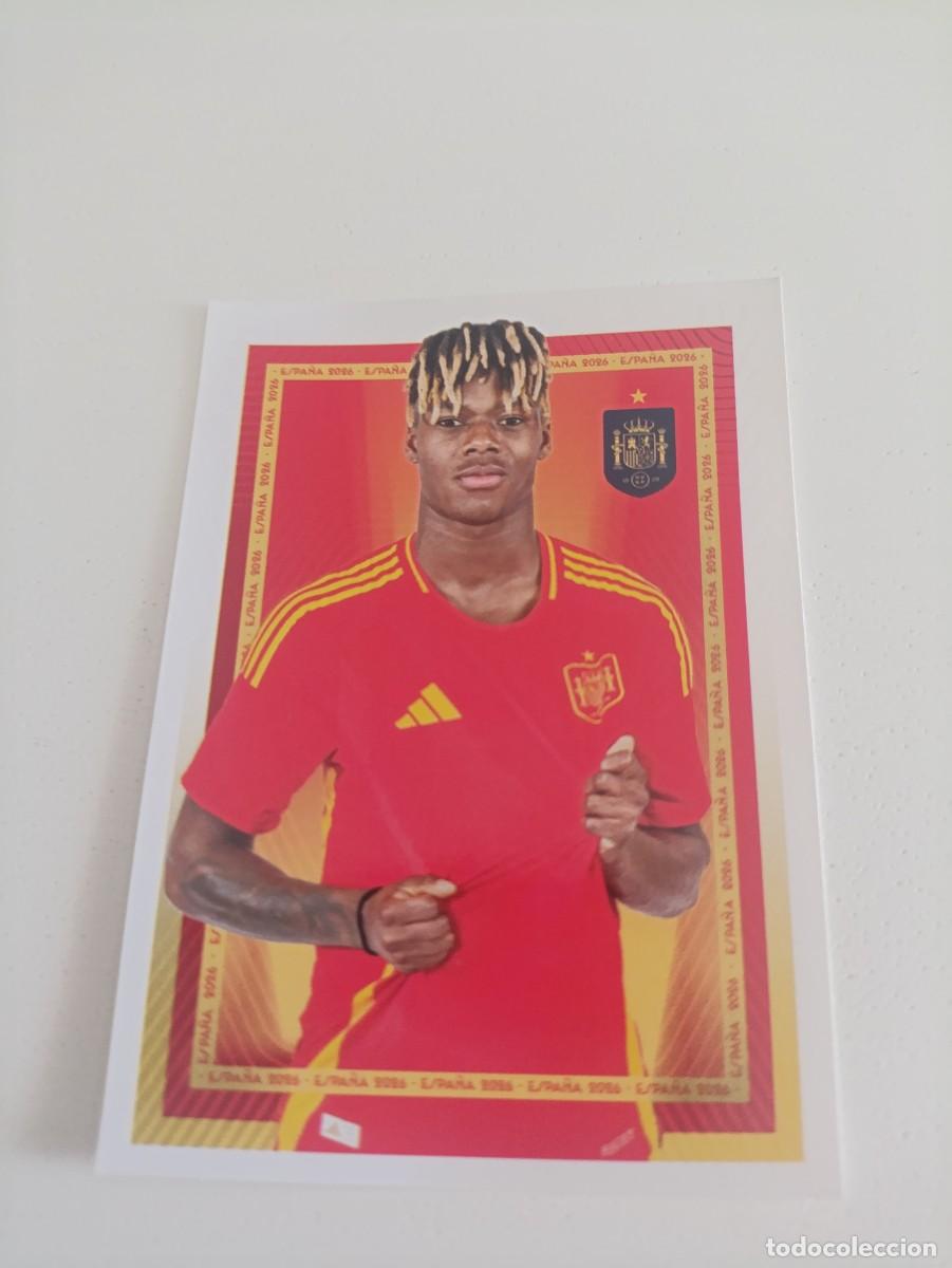 Cromos de f&uacute;tbol: Espa&ntilde;a 2026 Carrefour Nico Williams