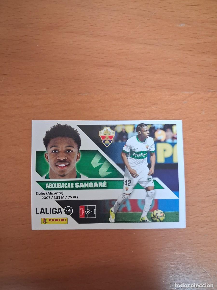 Cromos de f&uacute;tbol: Ediciones Este 2026 2027 26 27 Elche CF 9B Sangare