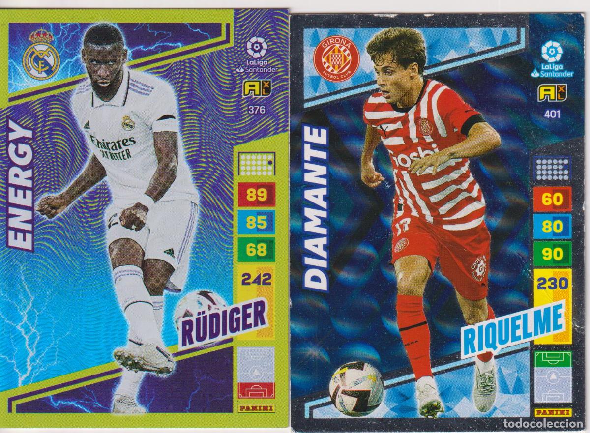 Cromos de f&uacute;tbol: 2 CROMOS FUTBOL - ADRENALYN XL - PANINI - LIGA SANTANDER 2022-23 - ENERGY, DIAMANTE