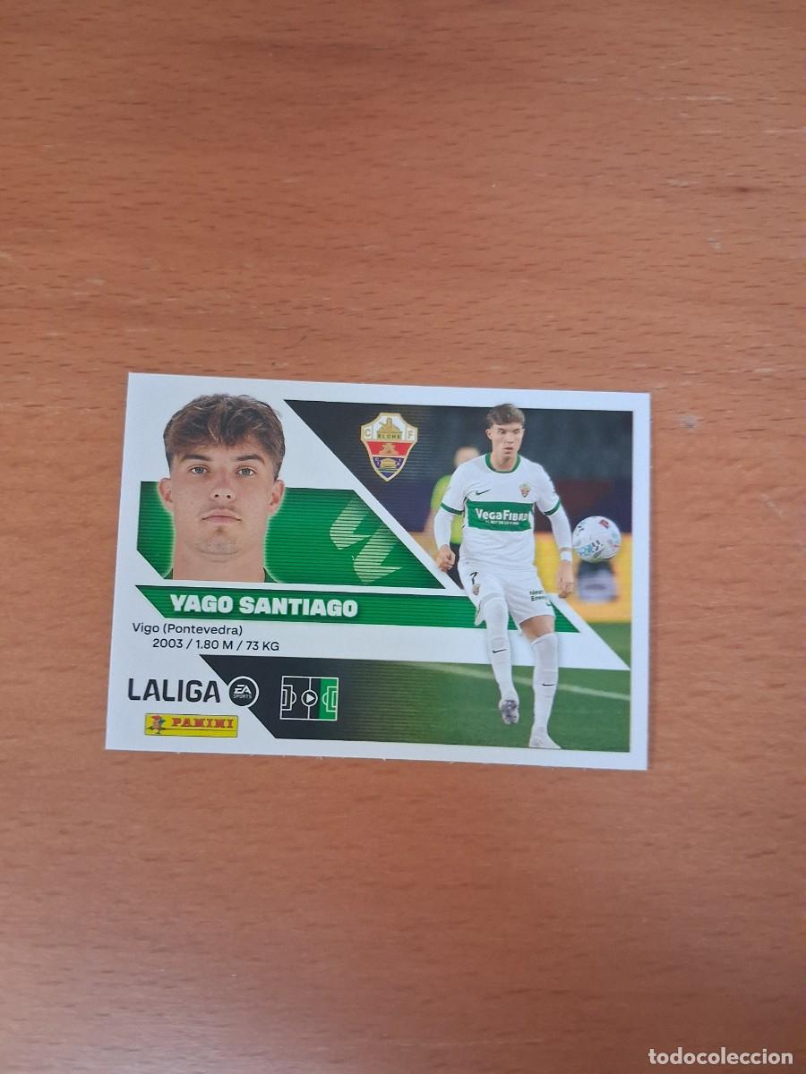 Cromos de f&uacute;tbol: Ediciones Este 2026 2027 26 27 Elche CF 20 Yago Santiago