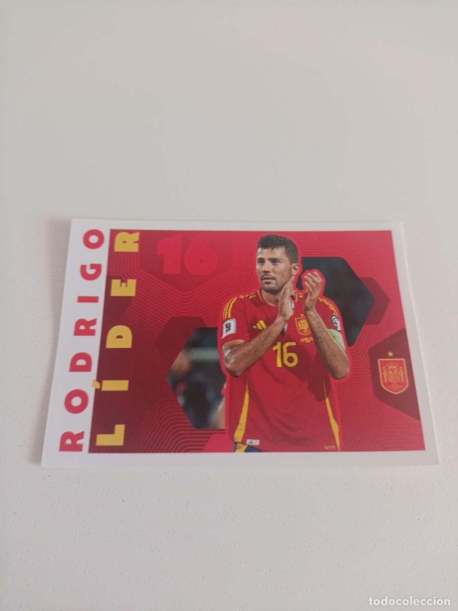 Cromos de f&uacute;tbol: Espa&ntilde;a 2026 Carrefour Rodri
