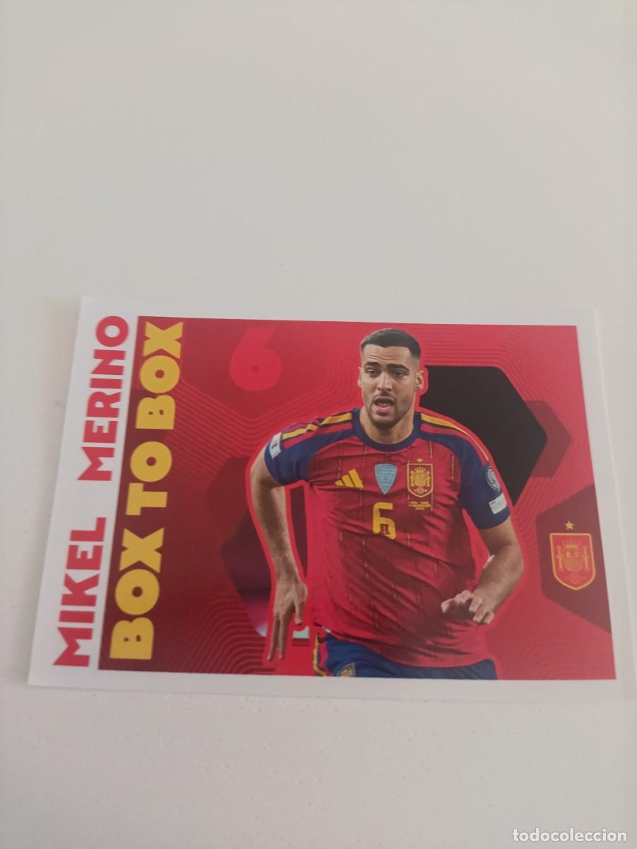 Cromos de f&uacute;tbol: Espa&ntilde;a 2026 Carrefour Mikel Merino
