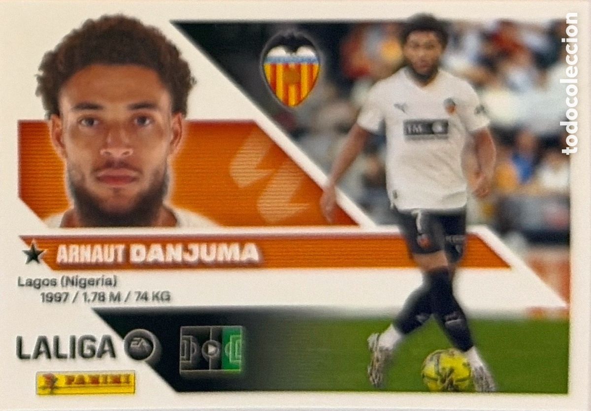 Cromos de f&uacute;tbol: 19 BIS Danjuma -Coloca- (VALENCIA) - COLECCIONES ESTE 2026/27 (PANINI)