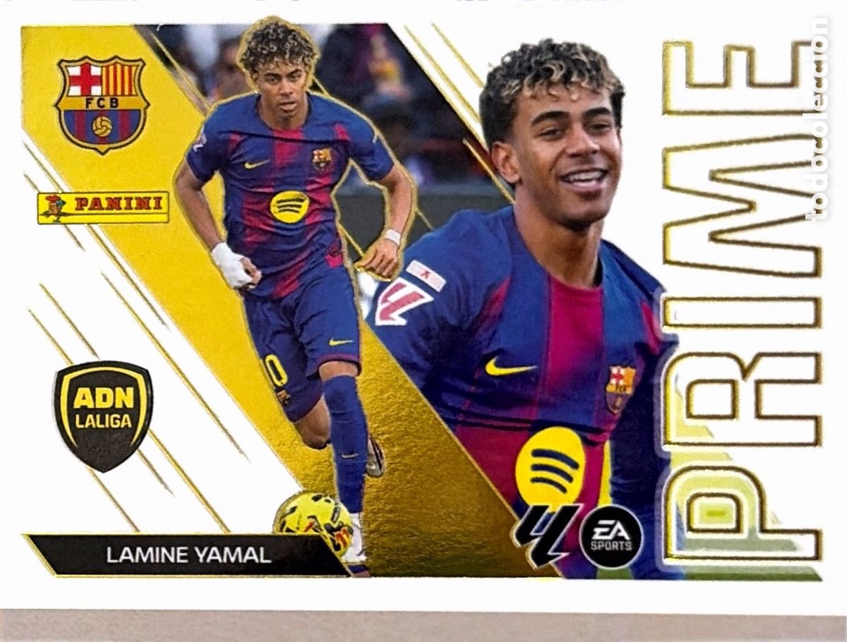 Cromos de Futebol: 6.- Lamine Yamal -ADN PRIME- (BARCELONA) - COLECCIONES ESTE 2026/27 (PANINI)