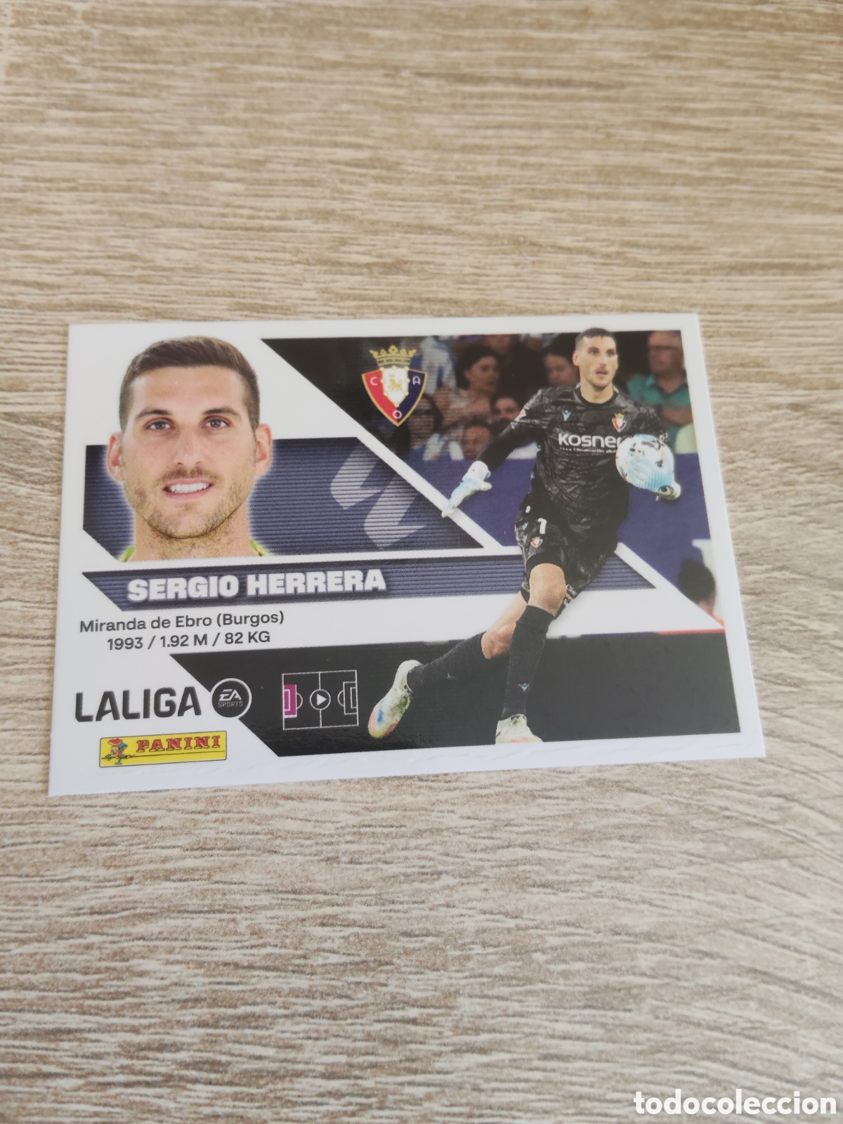 Cartes &agrave; collectionner de Football: Sergio Herrera Osasuna liga 2026 2027 26 27 ediciones este