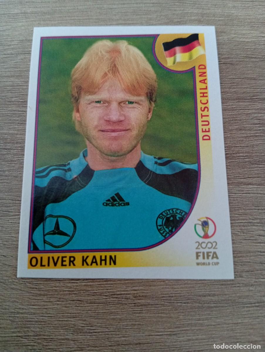 Cromos de f&uacute;tbol: OLIVER KAHN 315 ALEMANIA MUNDIAL KOREA JAPON 2002 02 PANINI NUNCA PEGADO