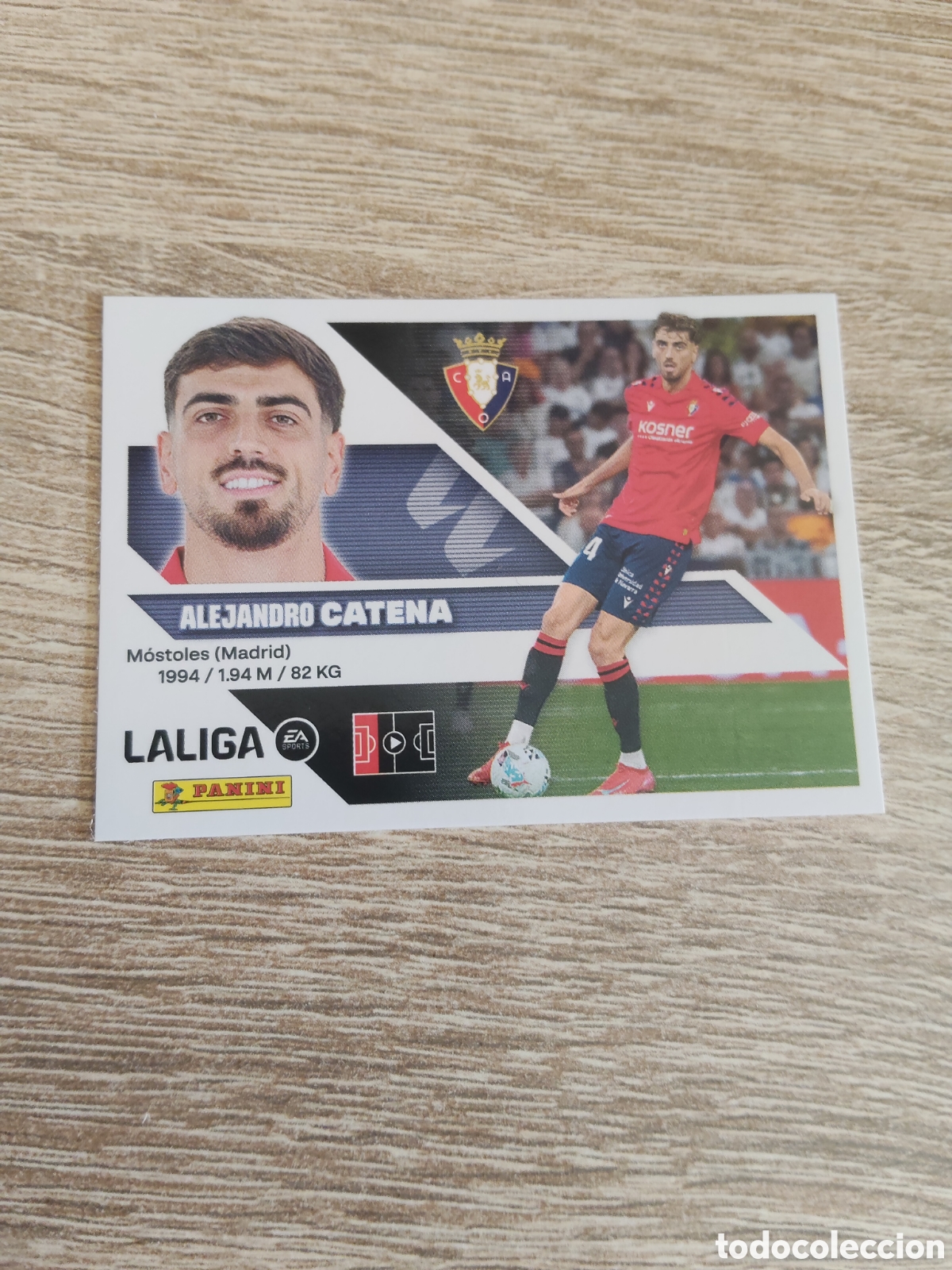 Cartes &agrave; collectionner de Football: Catena Osasuna liga 2026 2027 26 27 ediciones este