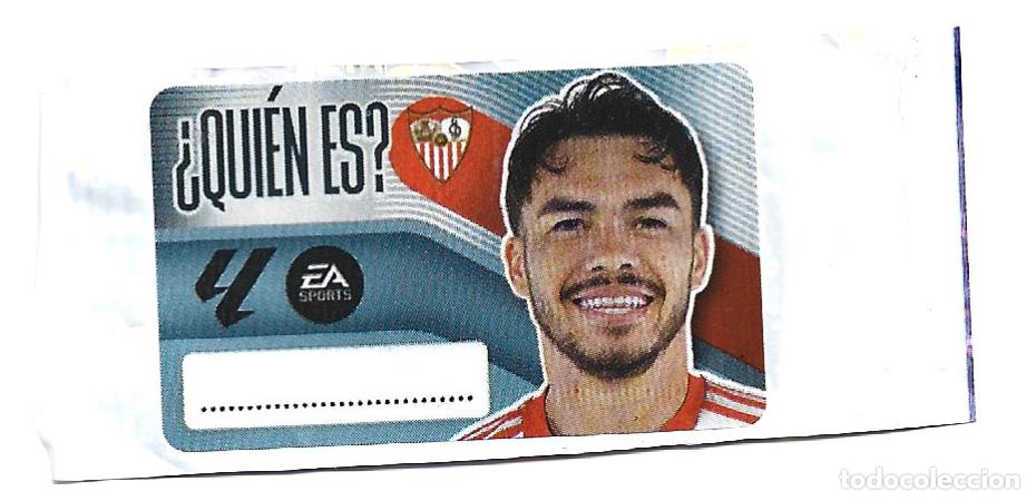 Cromos de f&uacute;tbol: PANINI EDICIONES ESTE CHICLES LIGA 26/27 2026/2027 - &iquest;QUIEN ES? (SEVILLA F.C.) SIN PEGAR